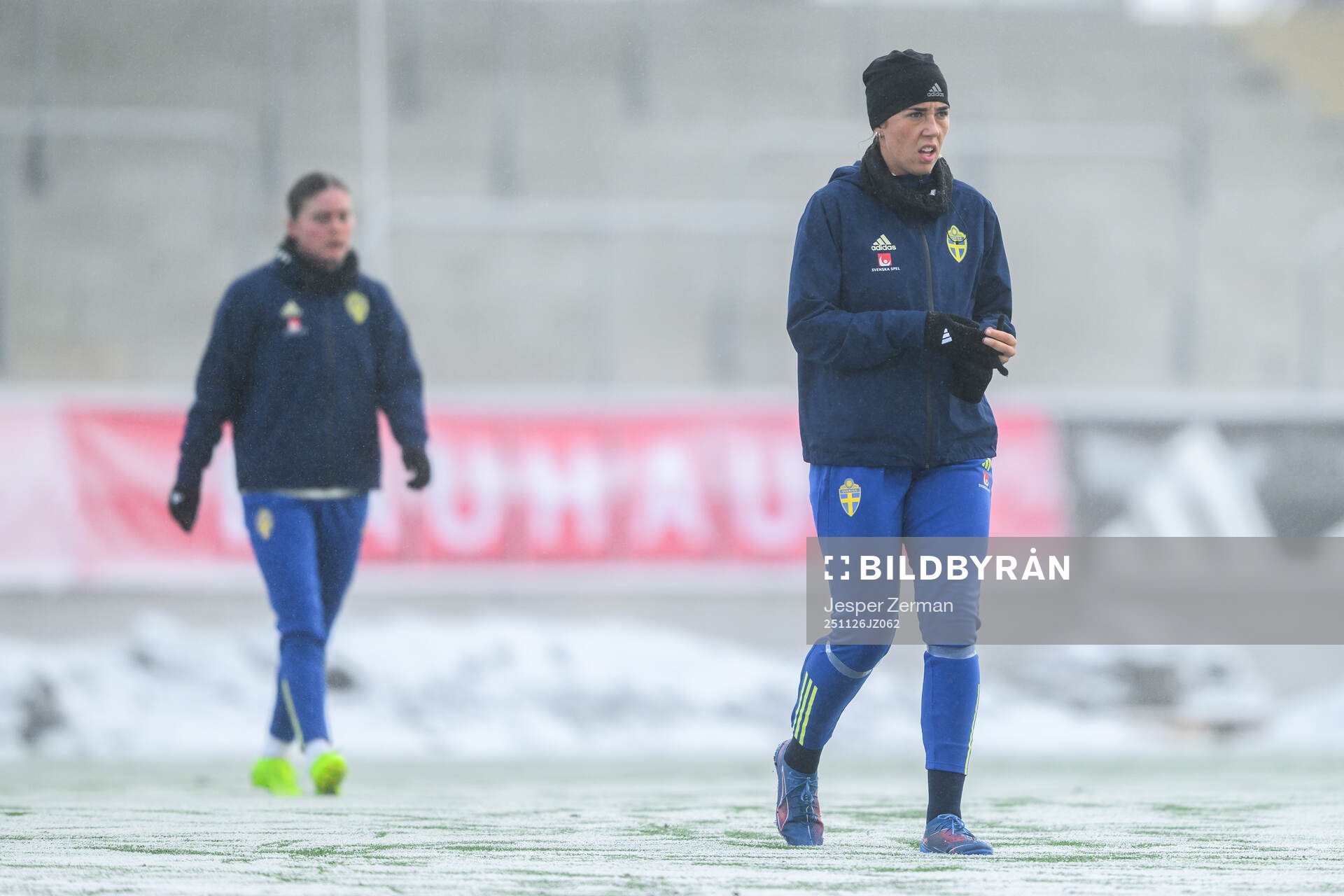 Athinna Persson Lundgren of the Swedish women's under-23