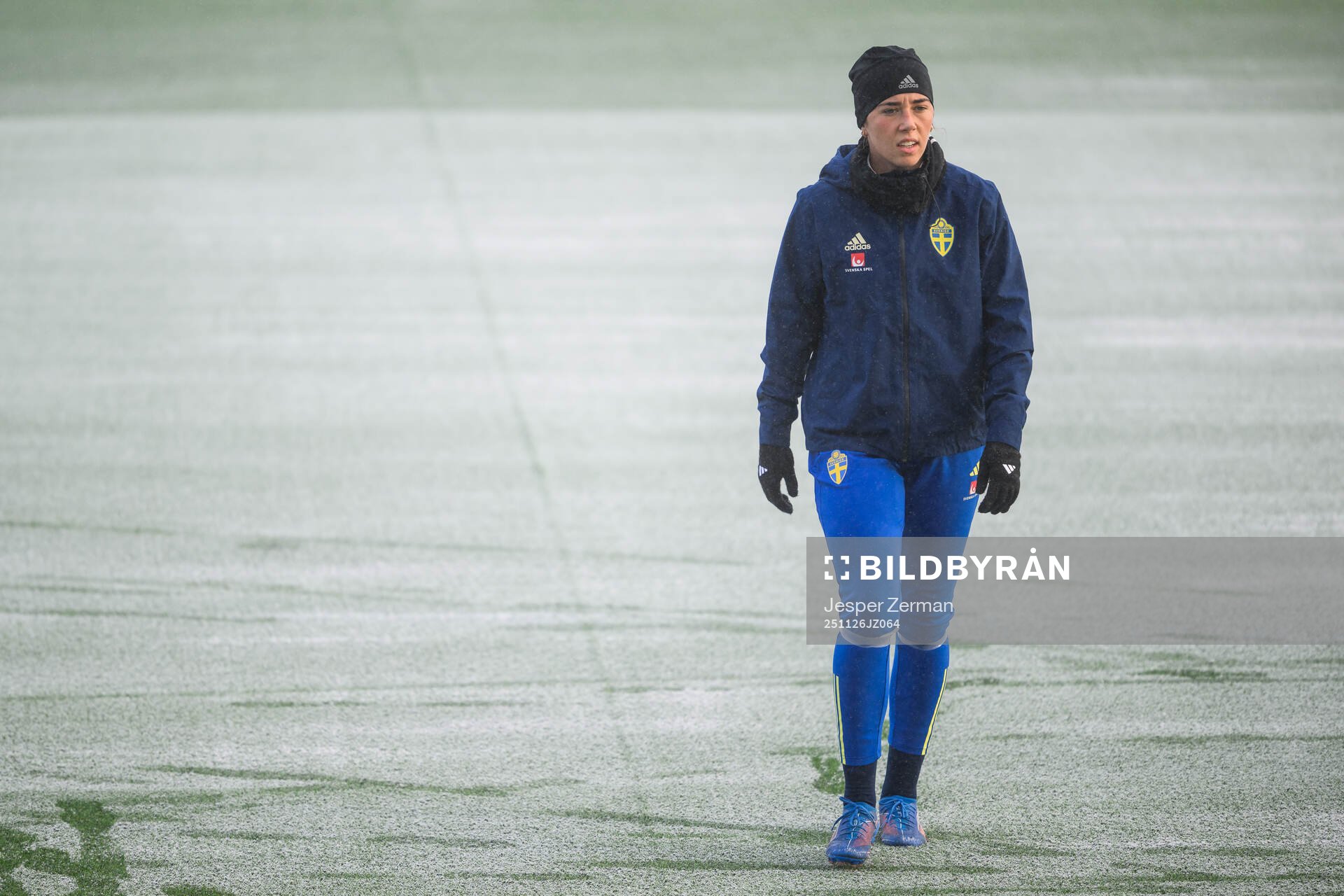 Athinna Persson Lundgren of the Swedish women's under-23