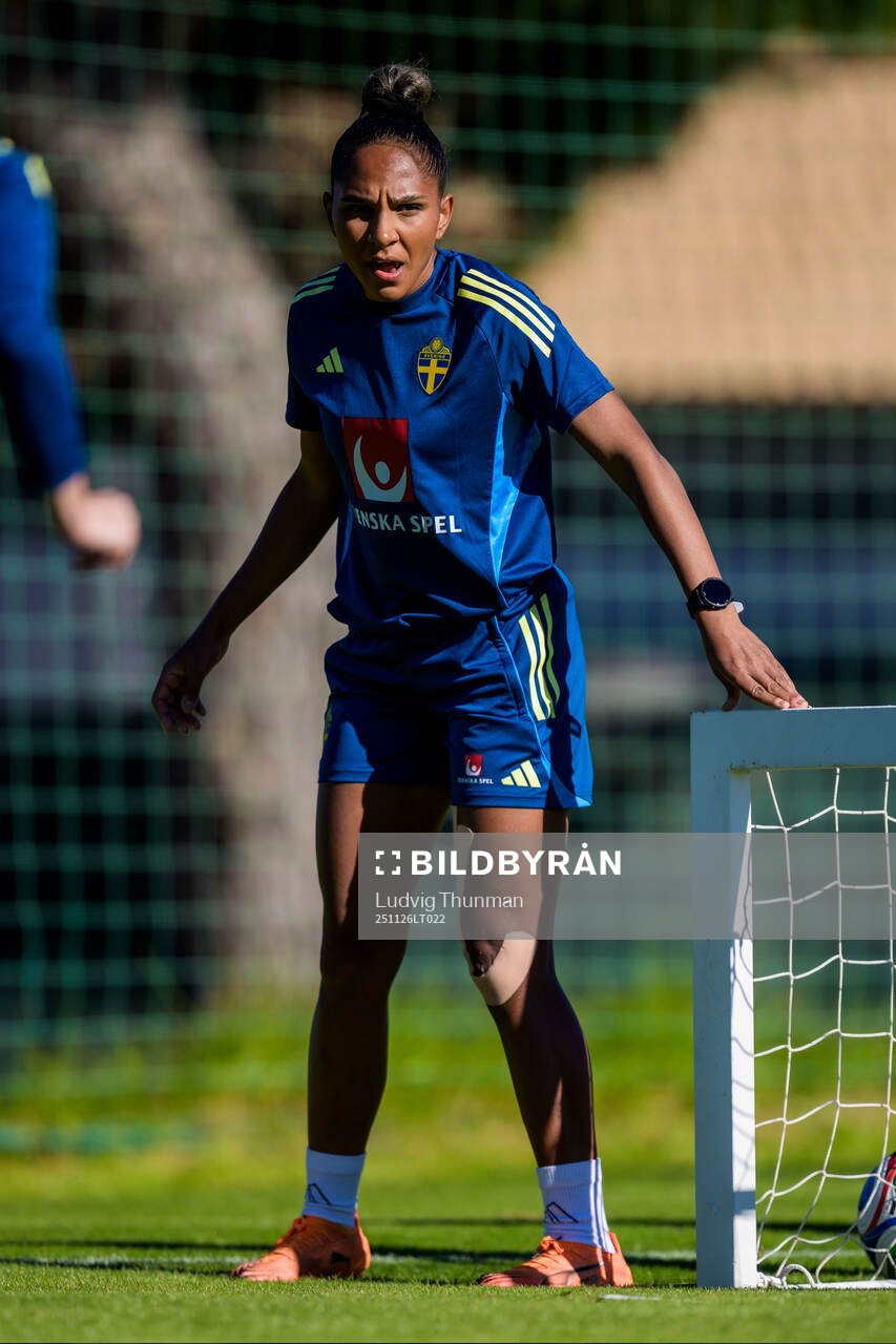 Madelen Janogy of the women's national football team of