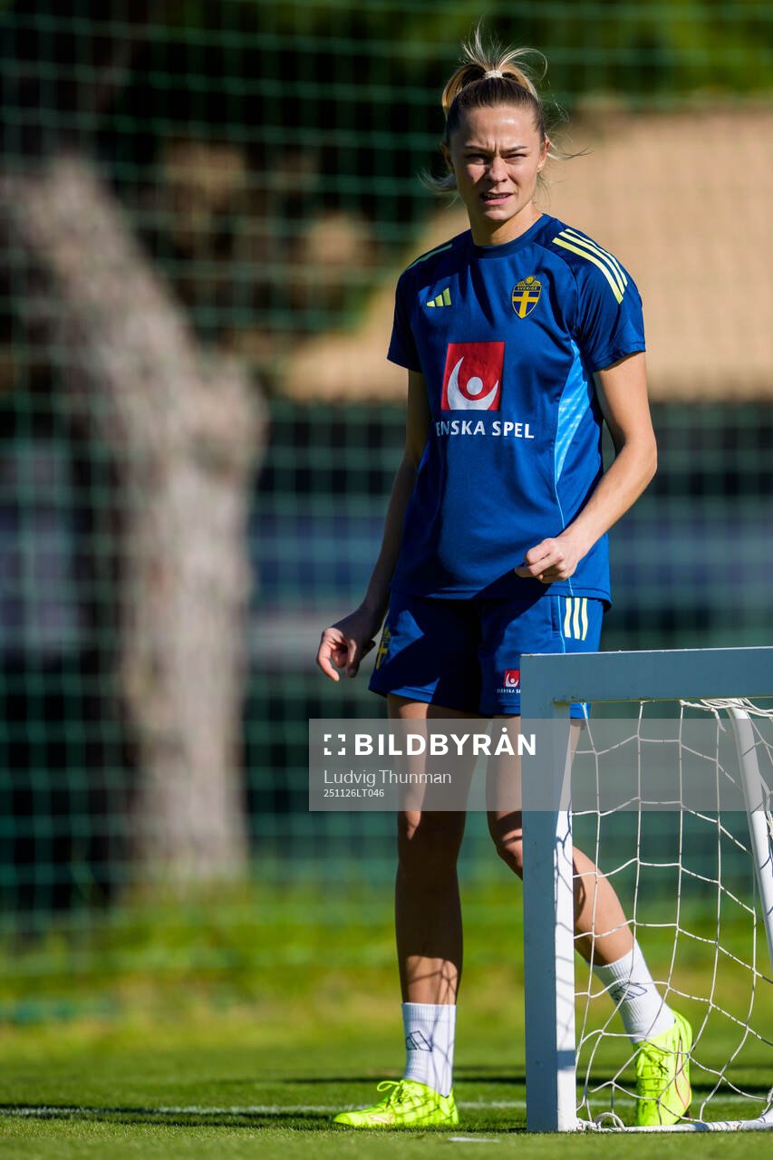 Fridolina Rolfö of the women's national football team of