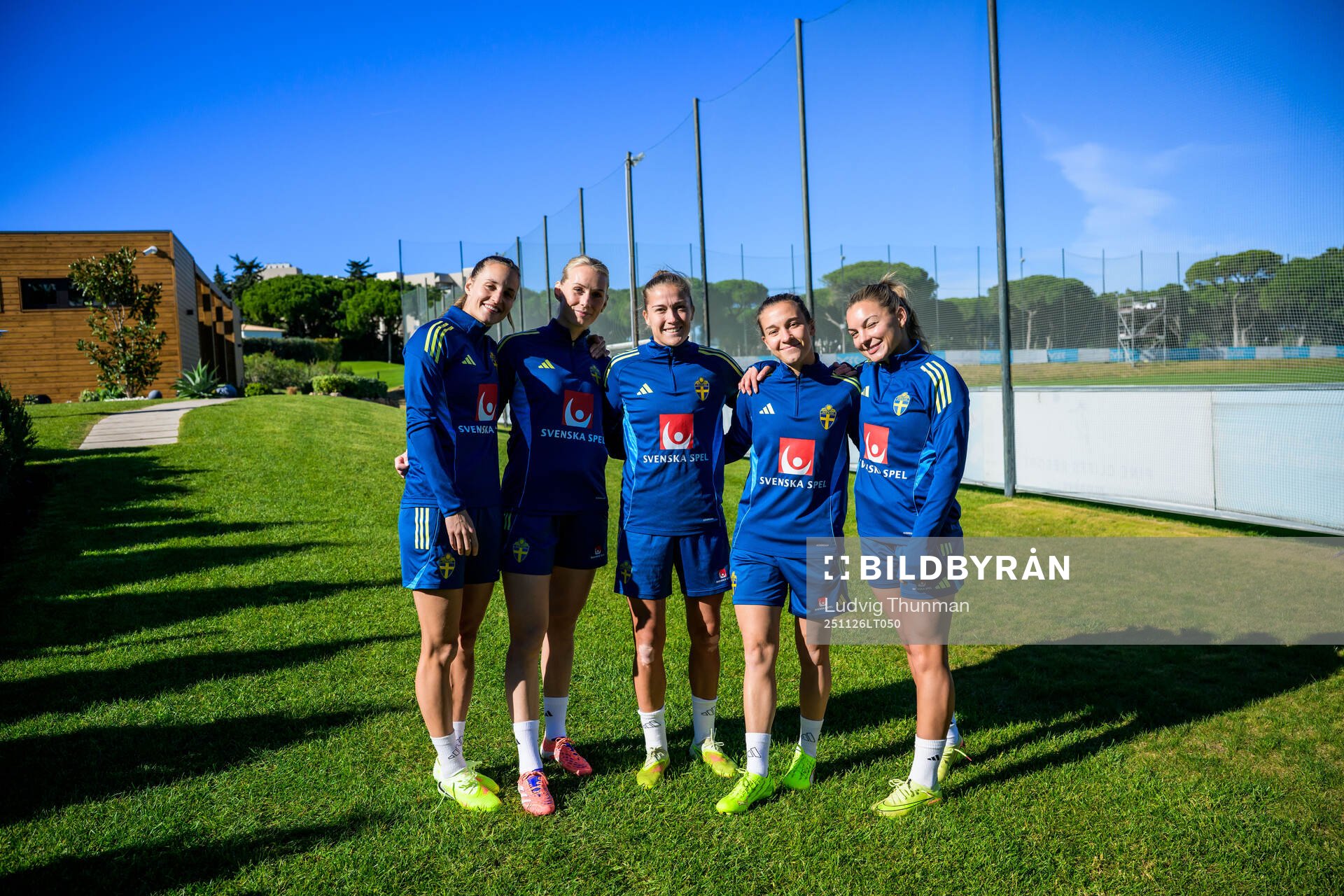 Nathalie Björn, Stina Blackstenius, Filippa Angeldahl,