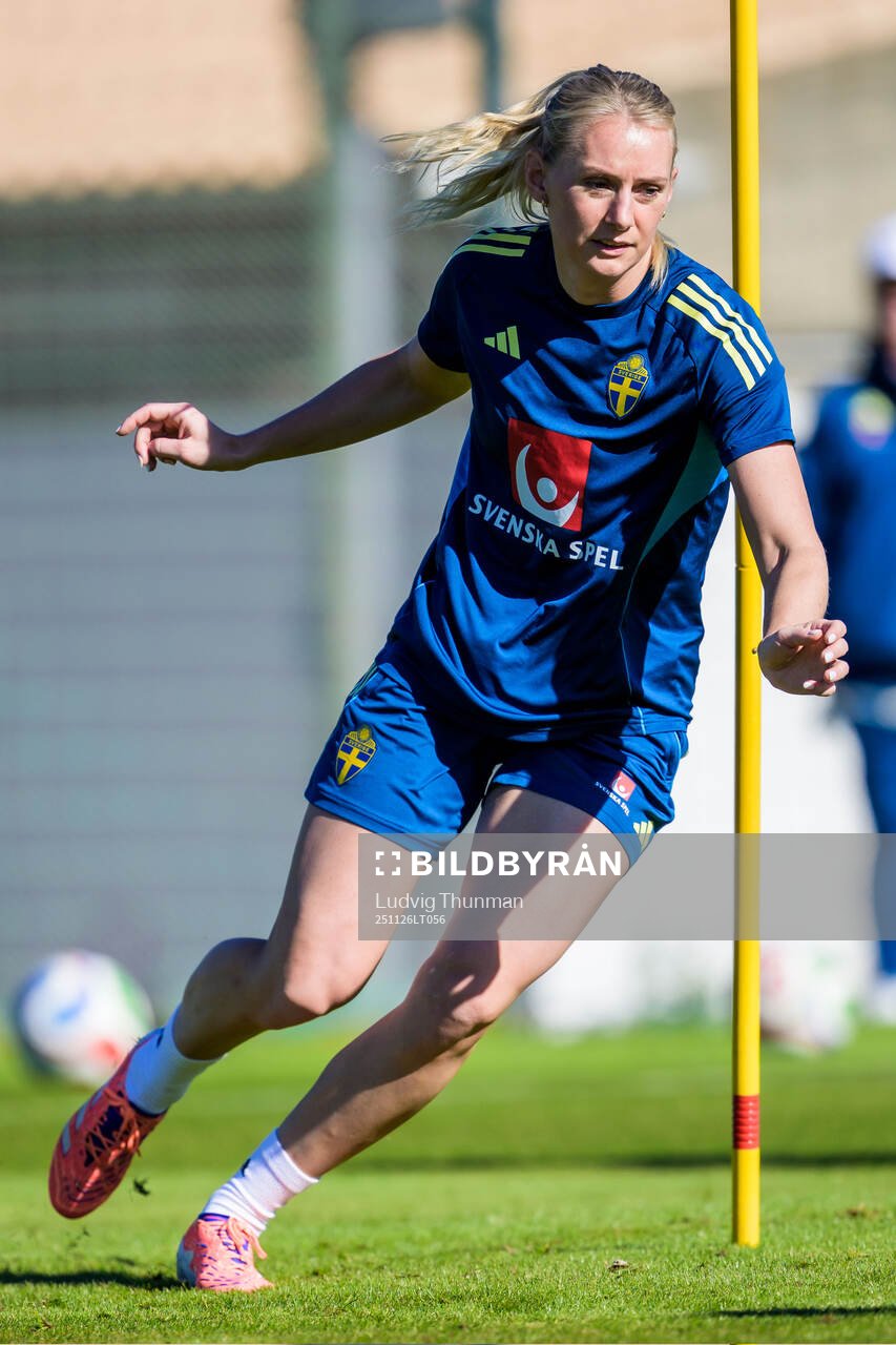 Stina Blackstenius of the women's national football team of