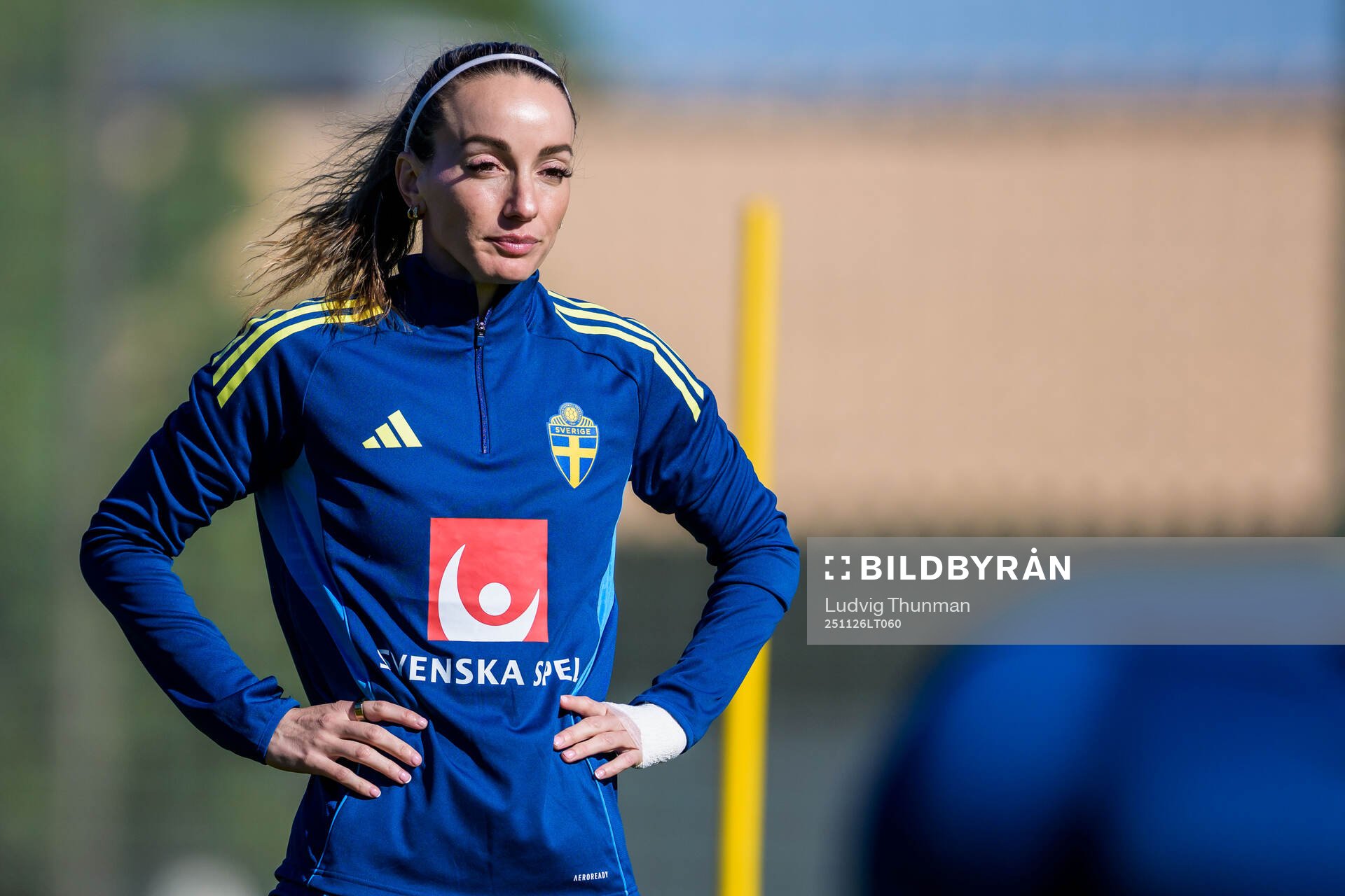 Kosovare Asllani of the women's national football team of