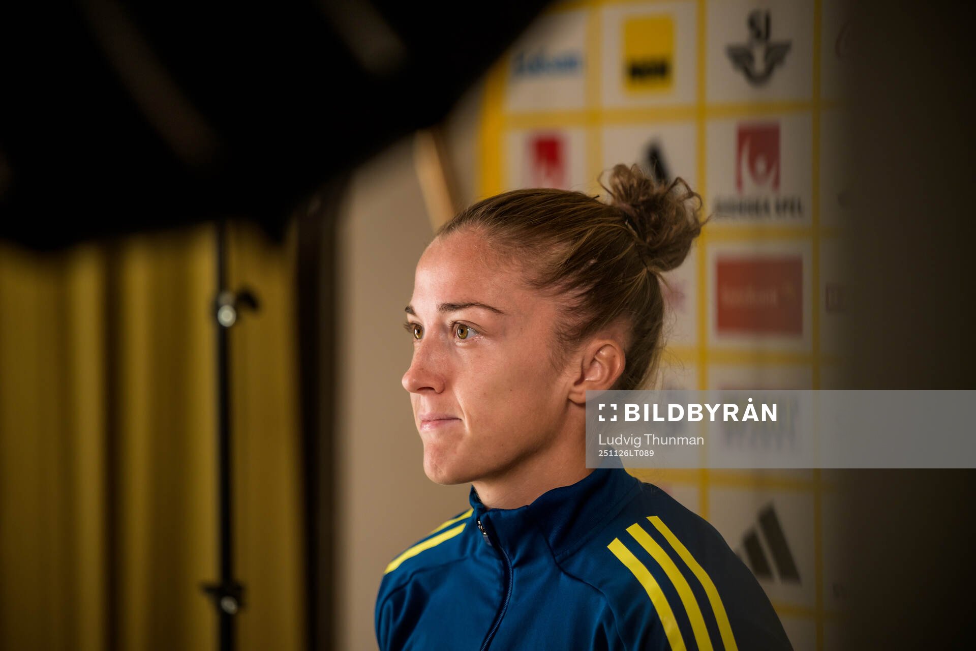 Filippa Angeldahl of the women's national football team of