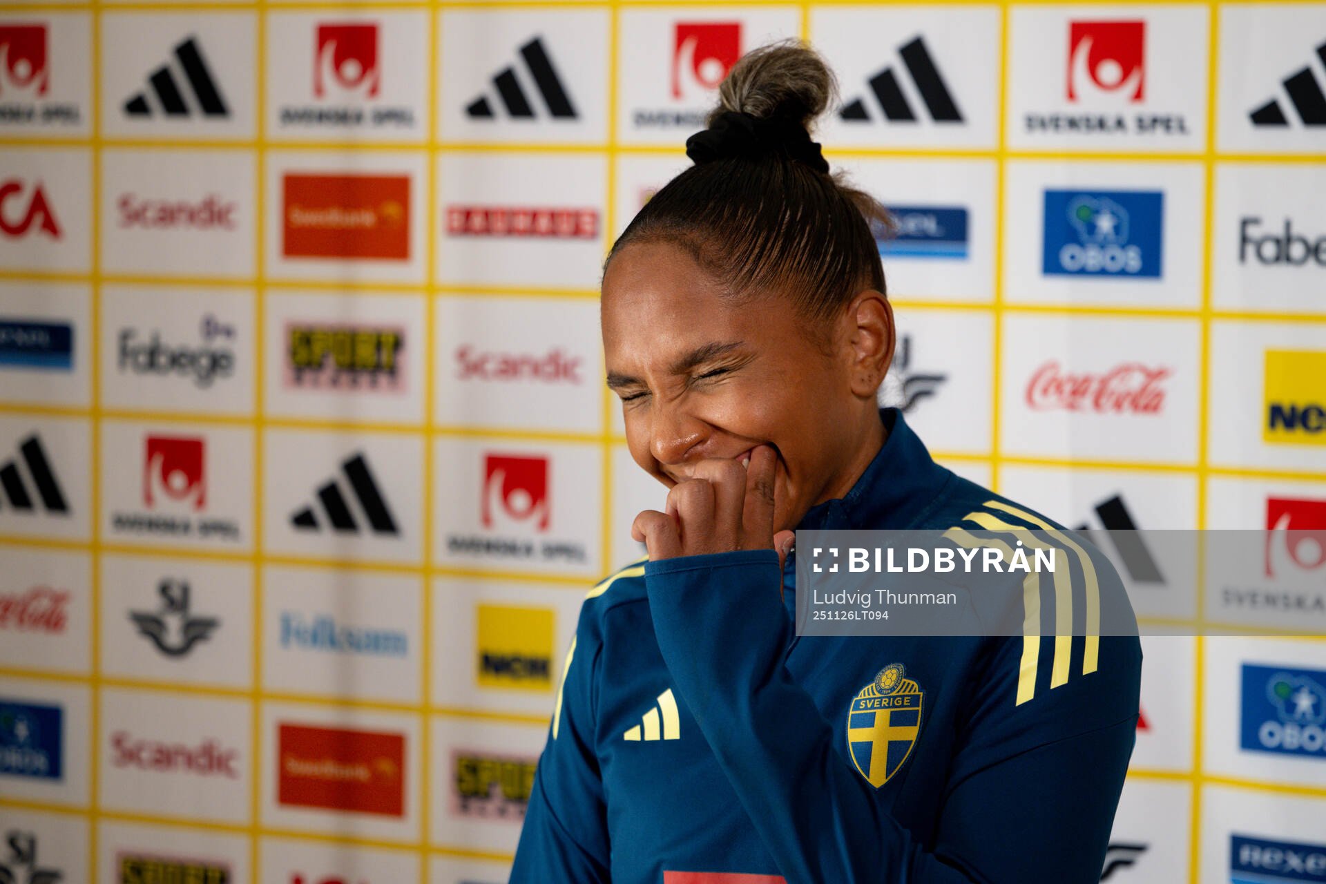 Madelen Janogy of the women's national football team of