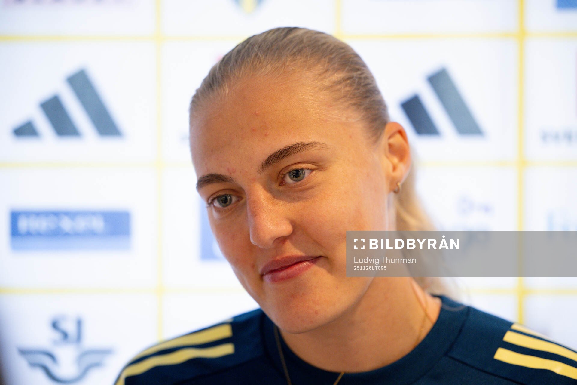 Elma Junttila Nelhage of the women's national football team