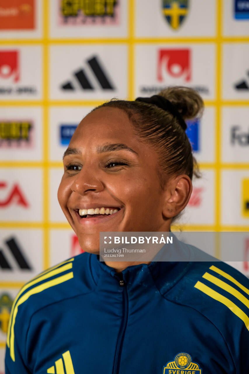 Madelen Janogy of the women's national football team of