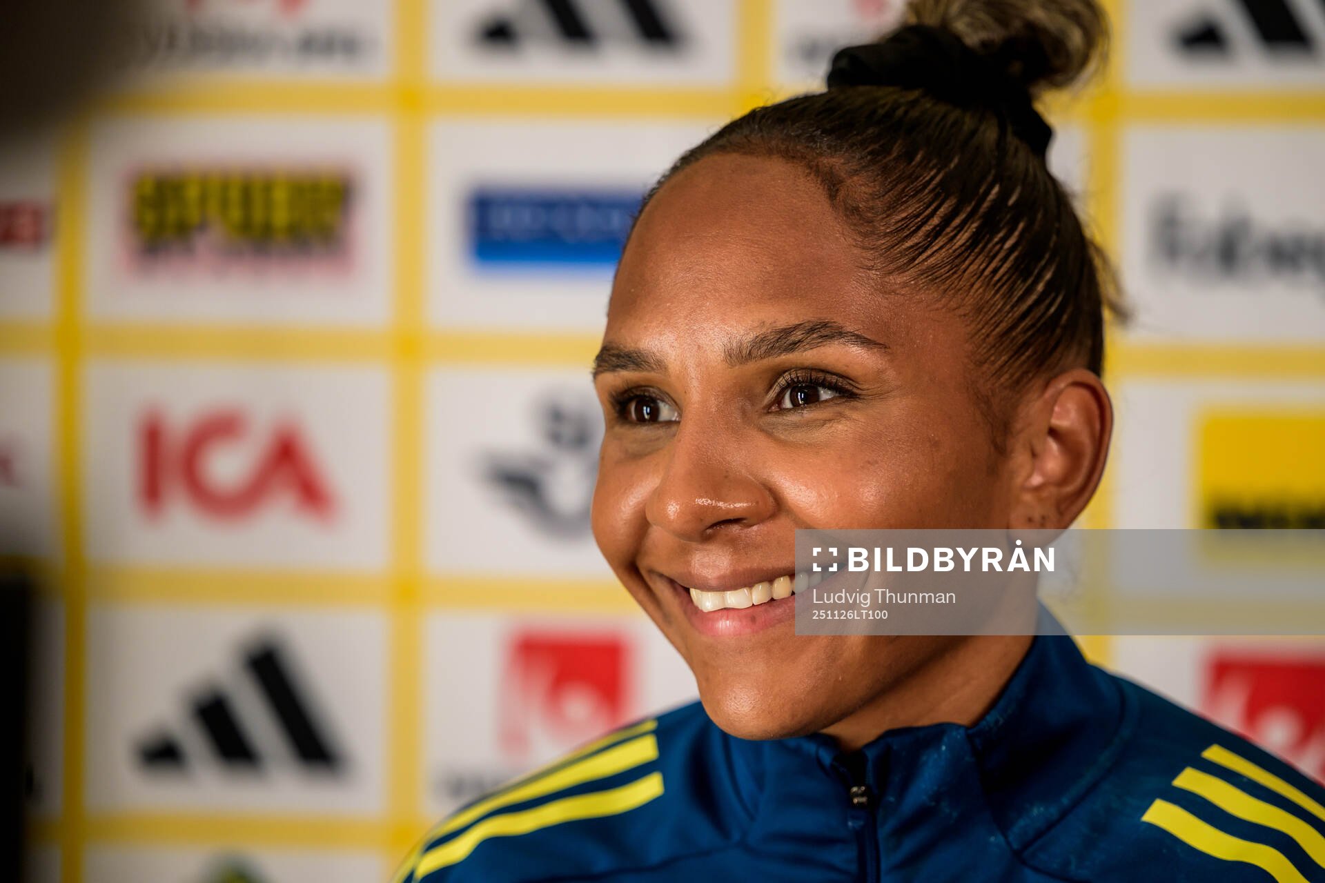 Madelen Janogy of the women's national football team of