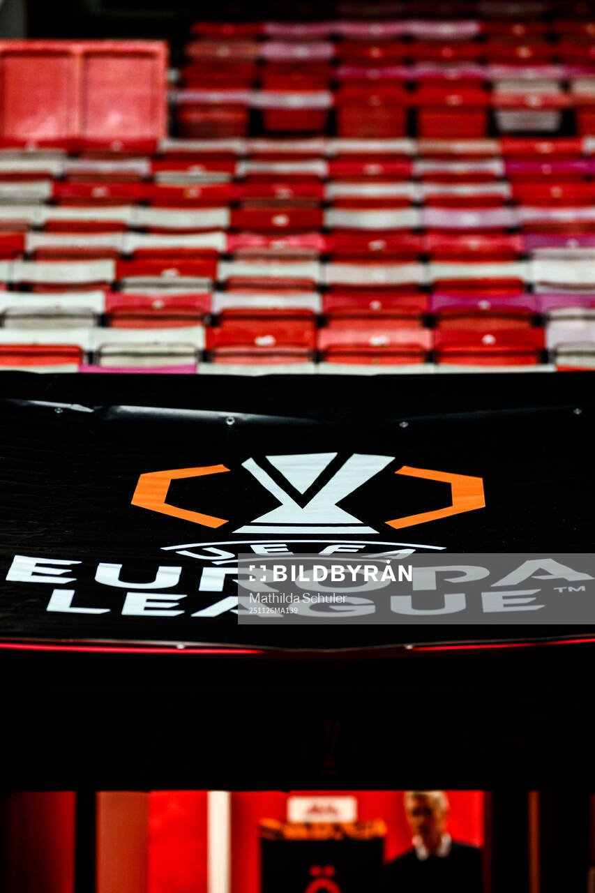 The logo of UEFA Europa League