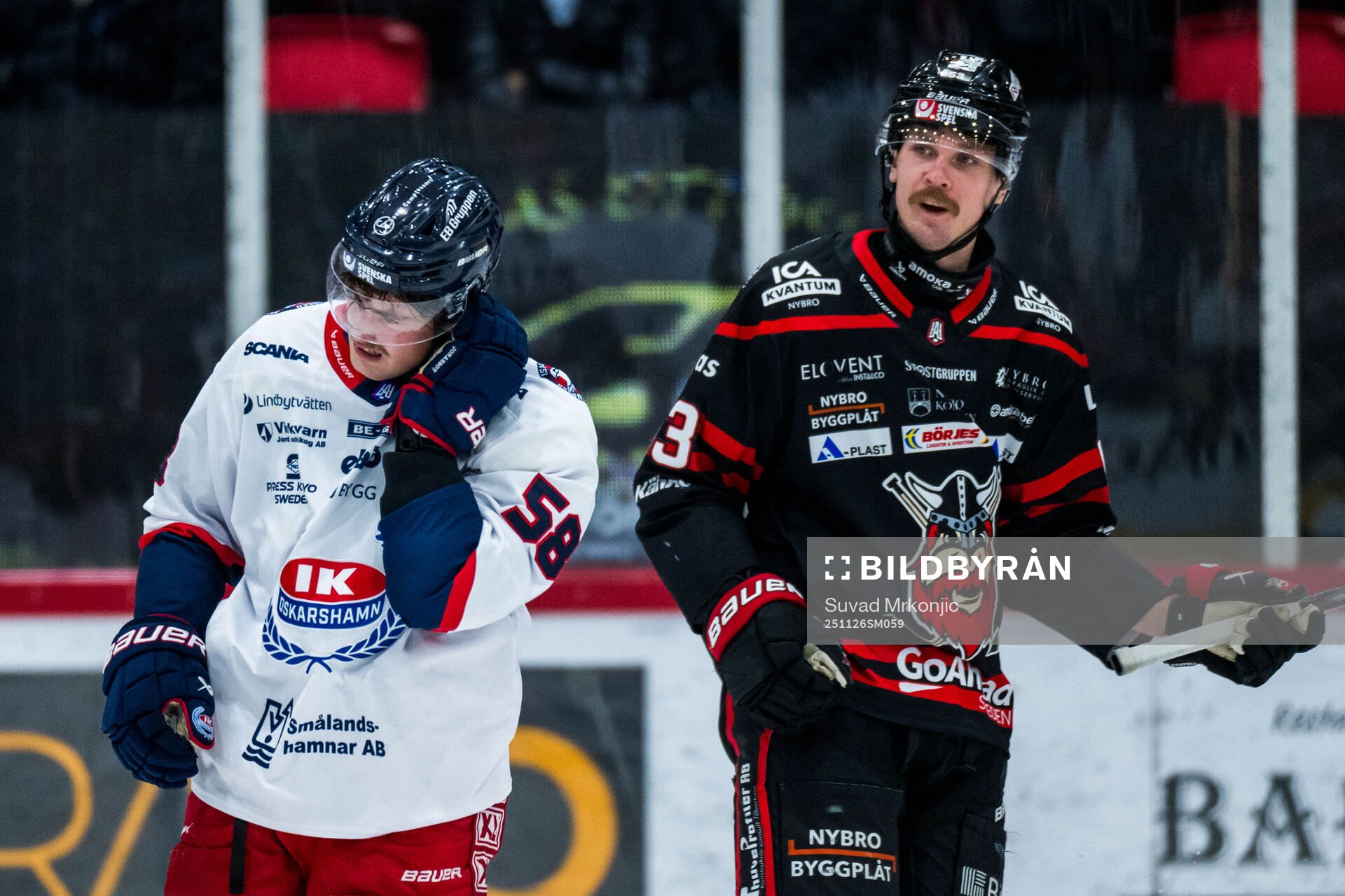 Oskarshamns Hugo Jonasson och Nybros Jesper Mångs