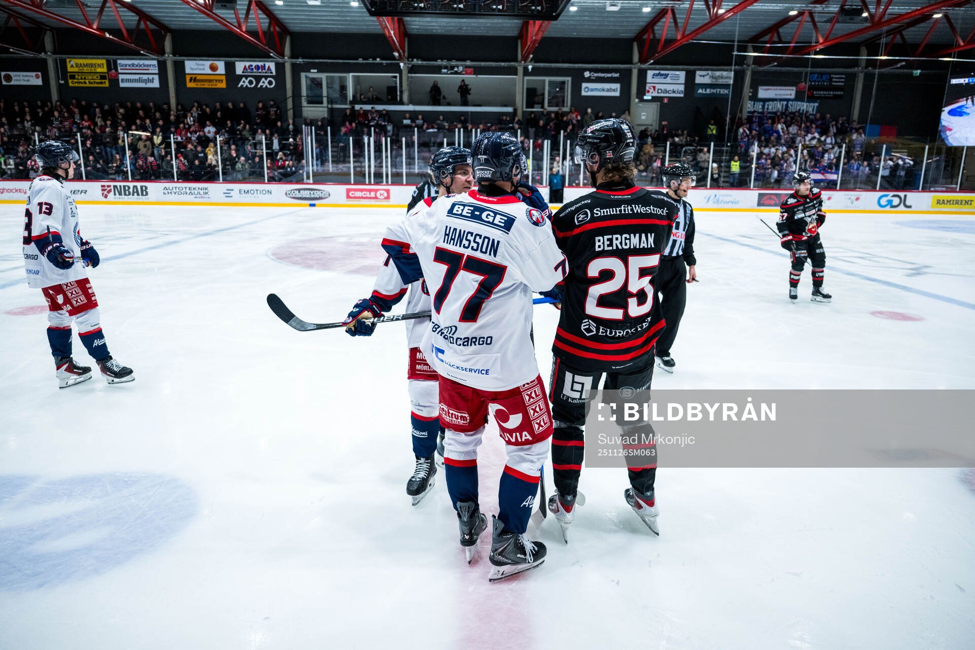 Oskarshamns Herman Hansson och Nybros Marcus Bergman