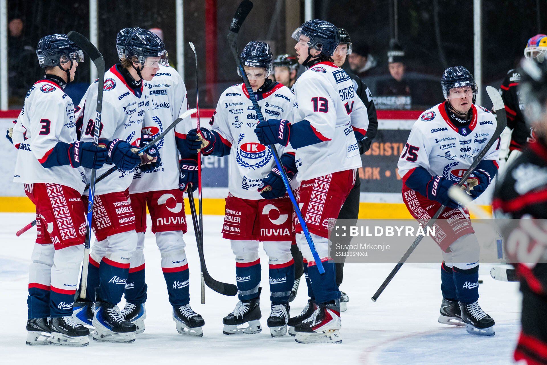 Oskarshamns Teemu Olavi Lepaus jublar
