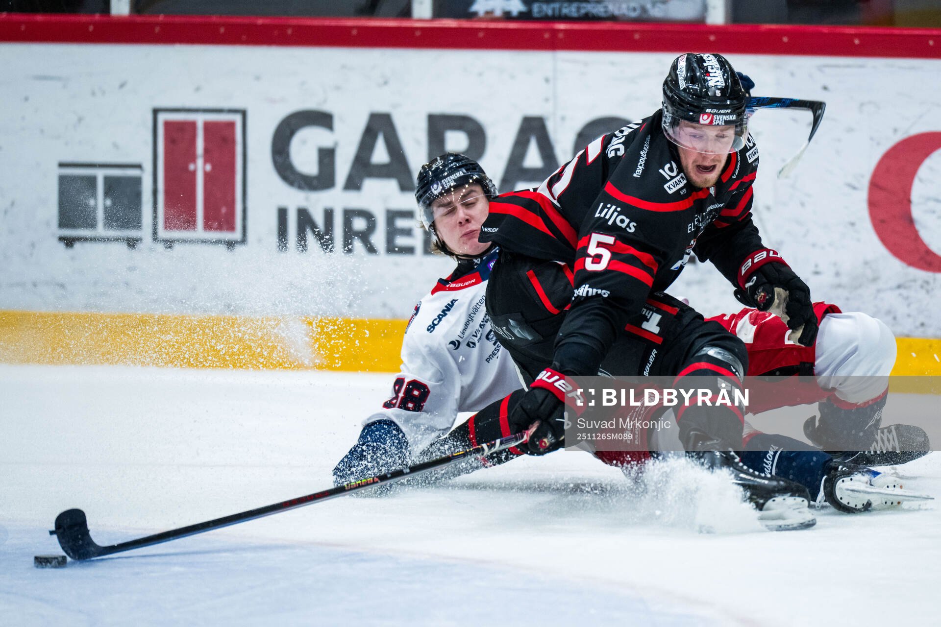 Oskarshamns Herman Träff och Nybros Fredrik Granberg