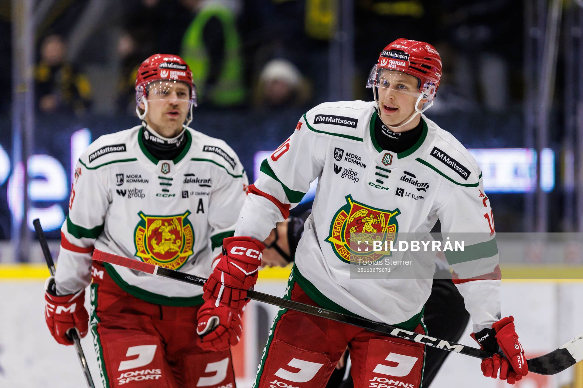 Moras Tobias Ekberg och Karl Smedberg