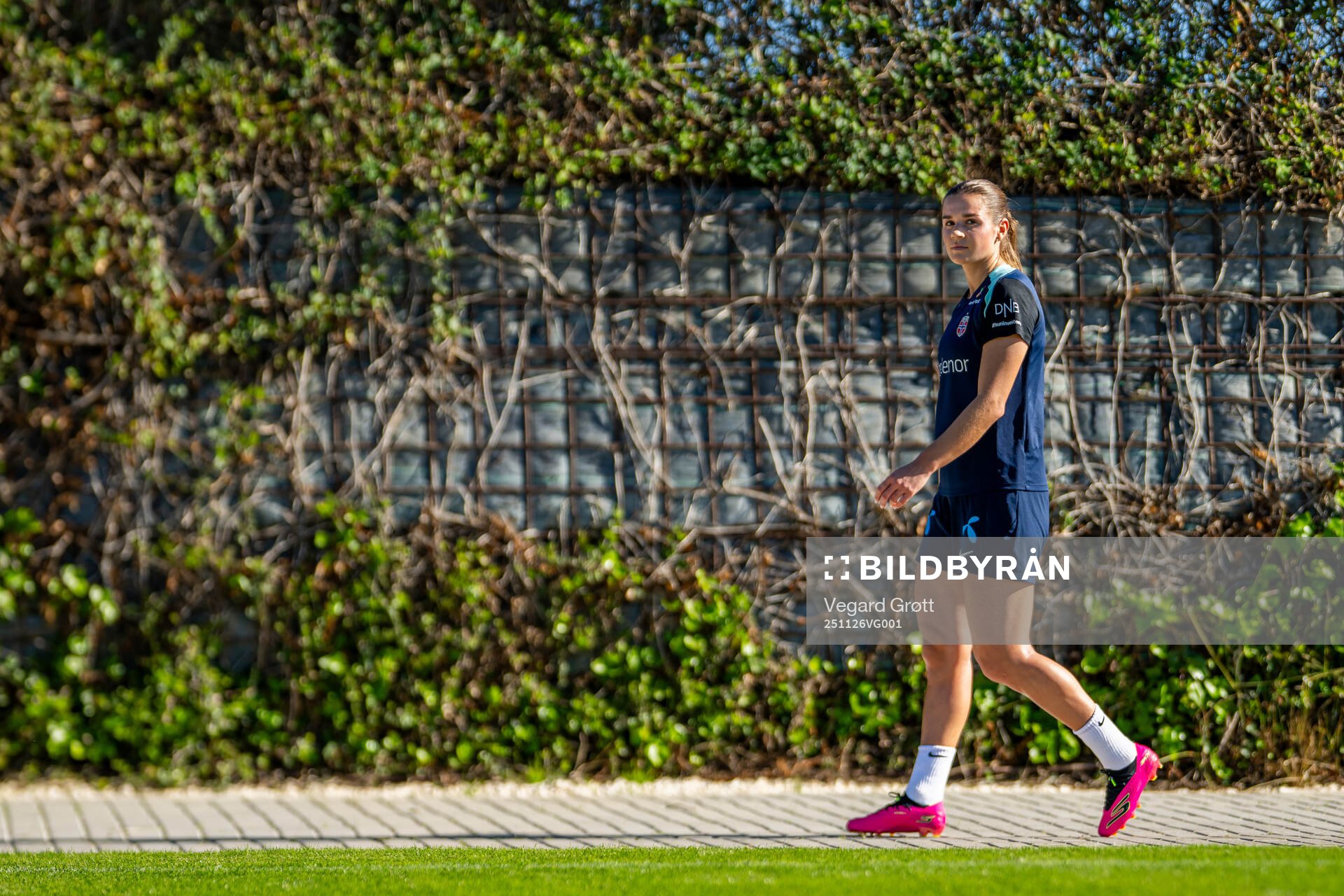 Andrea Norheim of the Norwegian women's national football