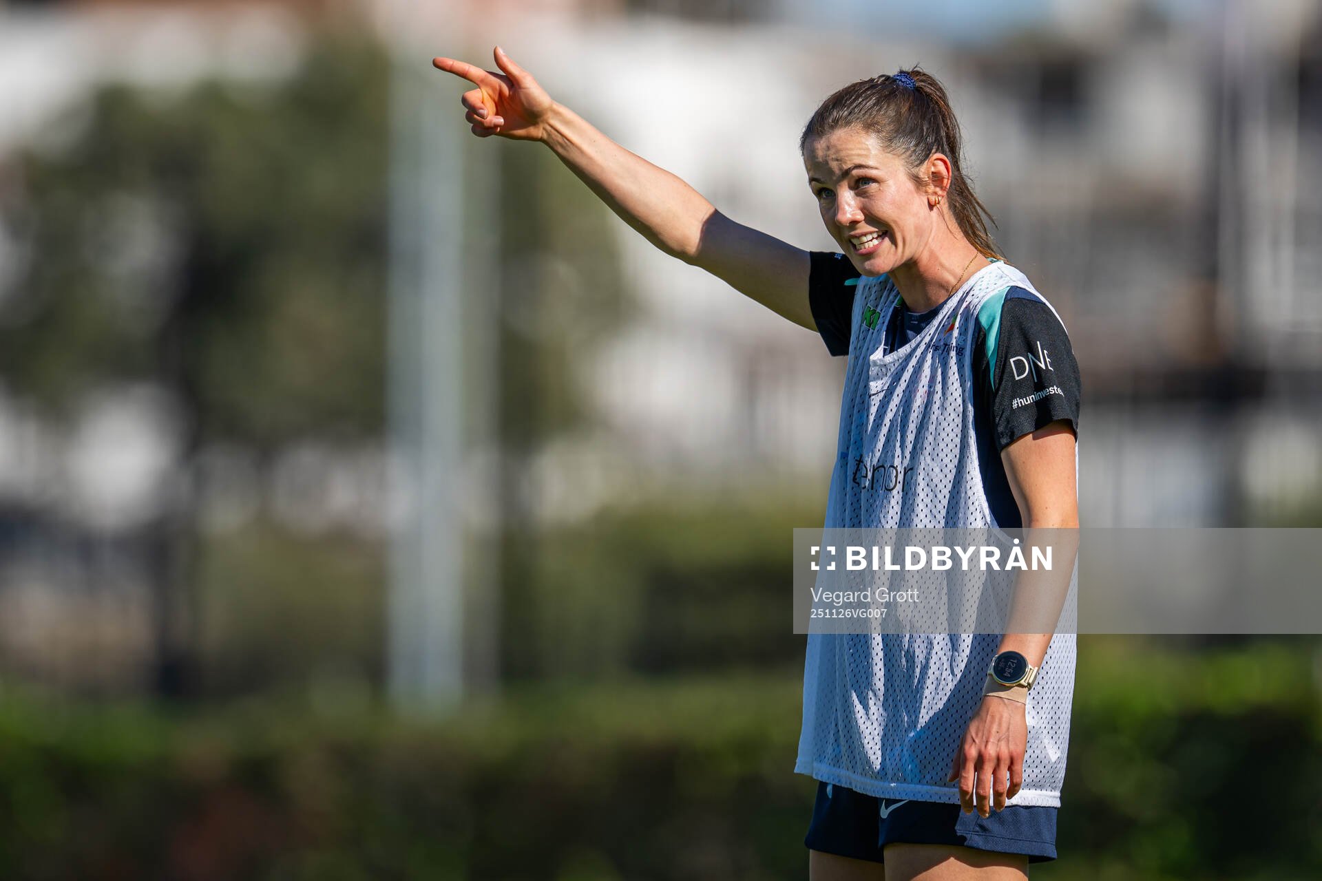 Tuva Hansen of the Norwegian women's national football team