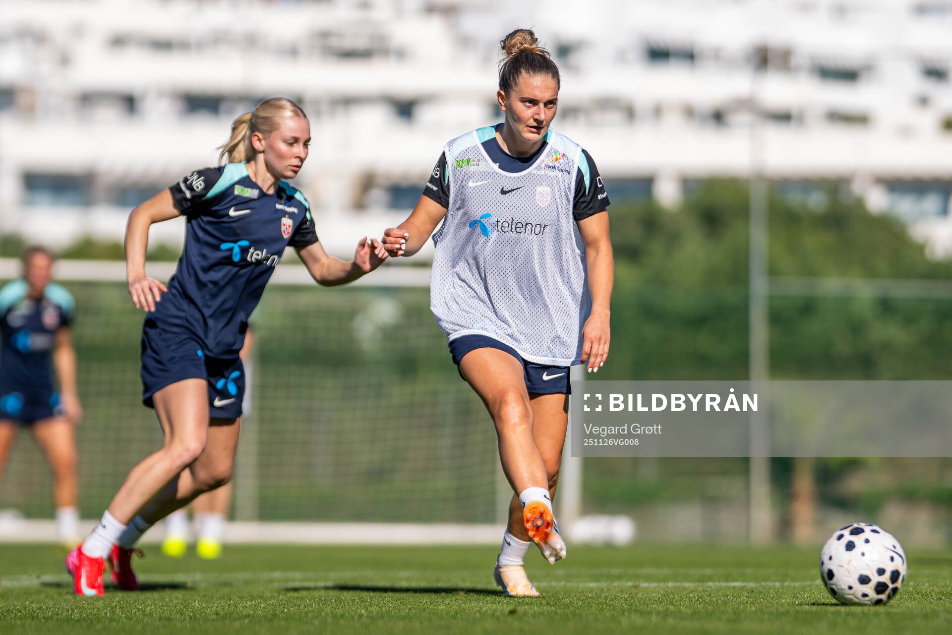 Vilde Bøe Risa of the Norwegian women's national football