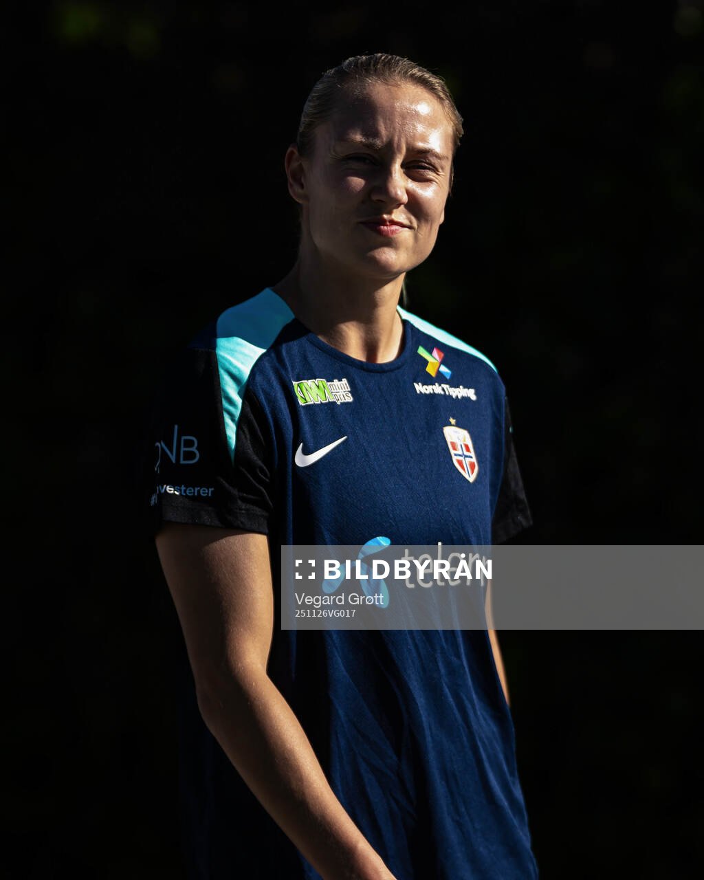 Lisa Naalsund of the Norwegian women's national football