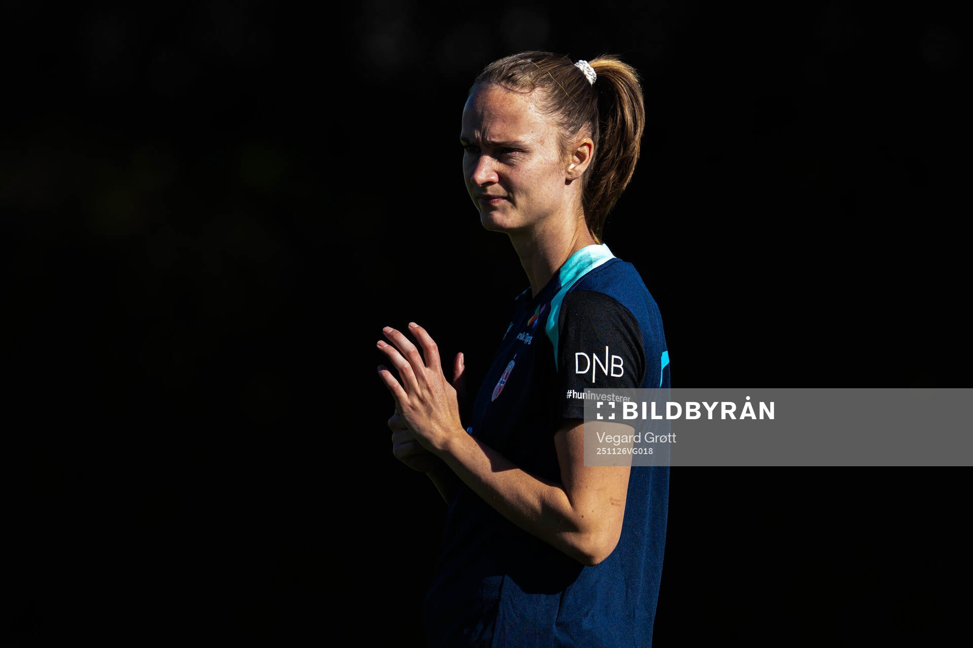 Caroline Graham Hansen of the Norwegian women's national