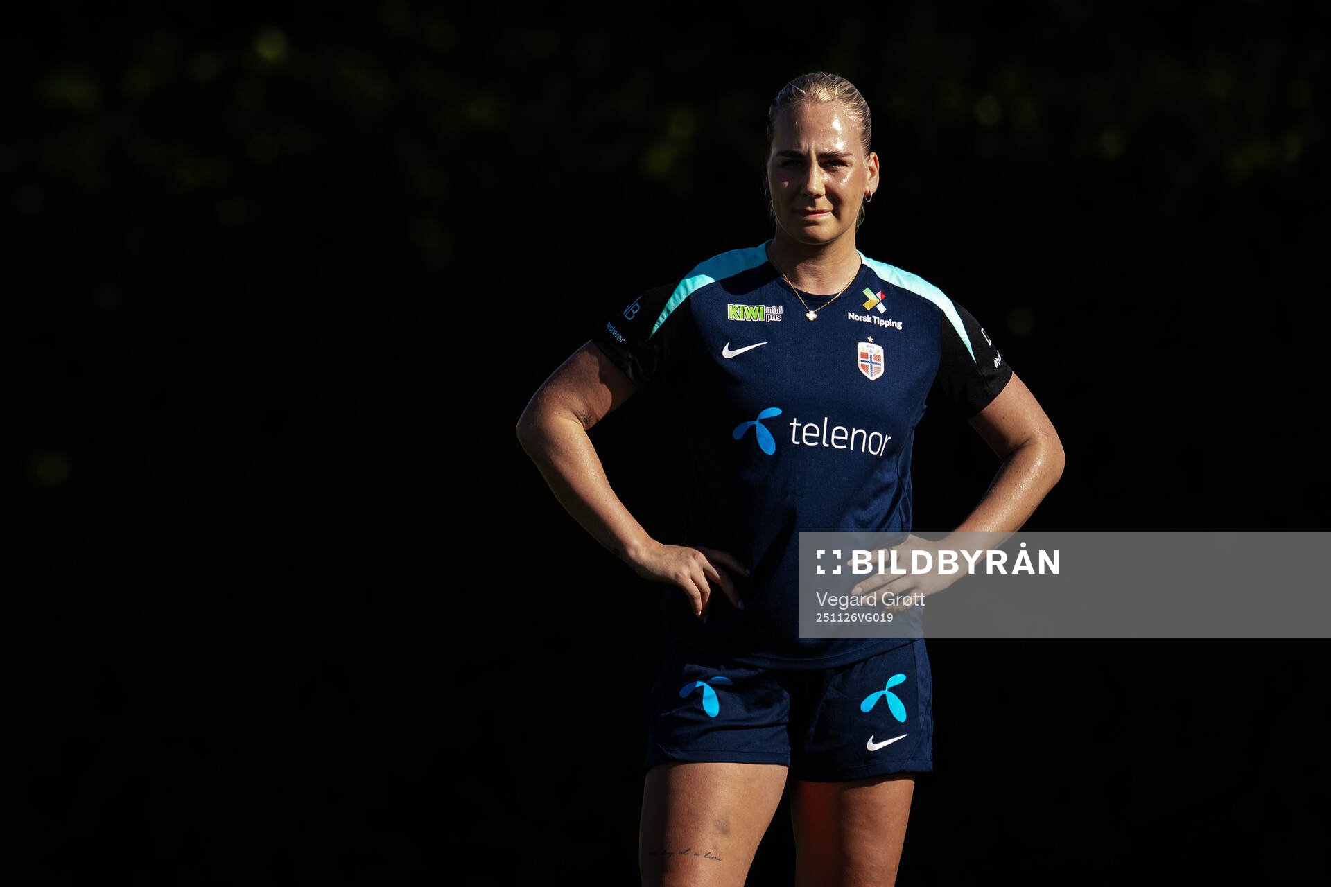 Cathinka Tandberg of the Norwegian women's national