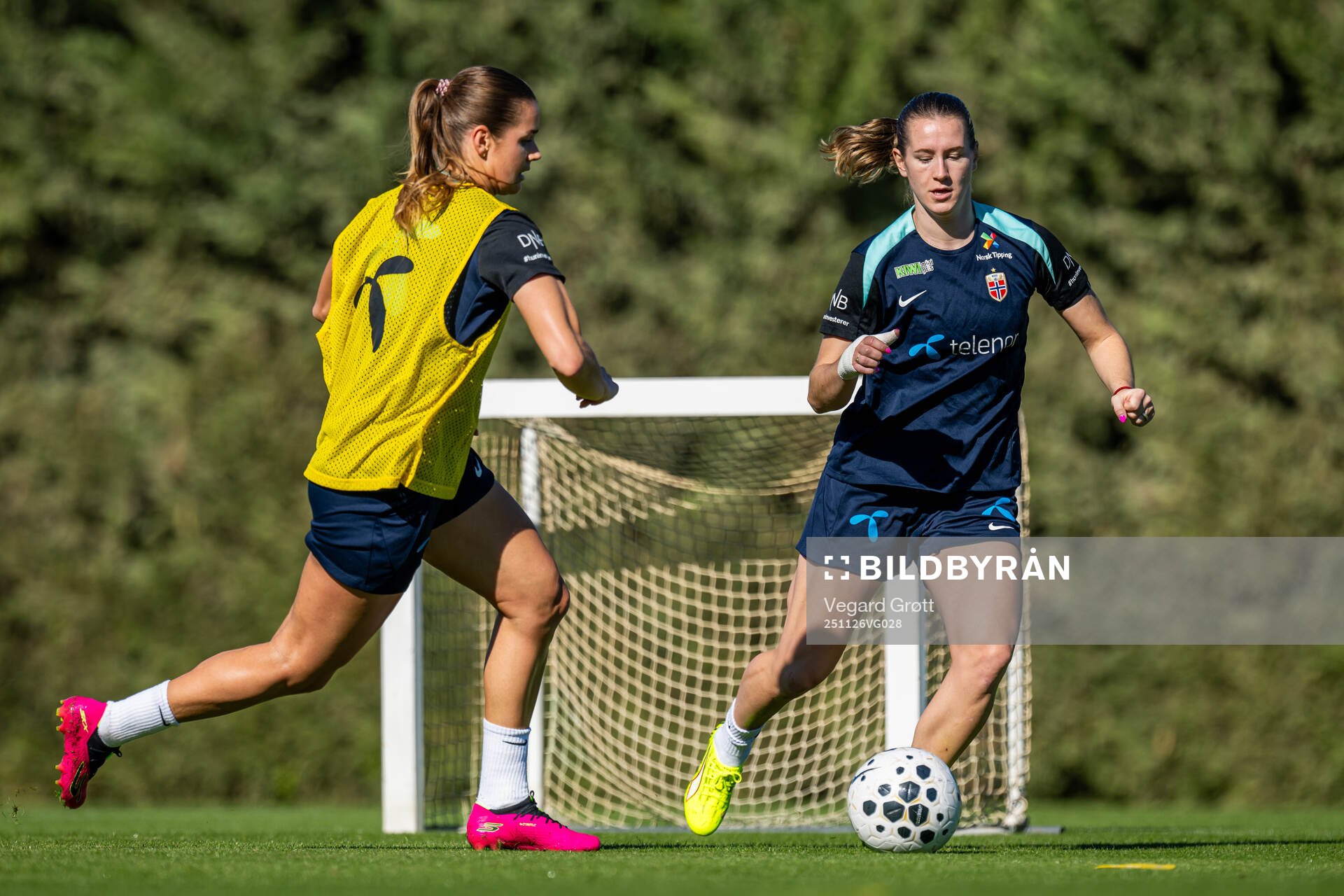 Elisabeth Terland of the Norwegian women's national