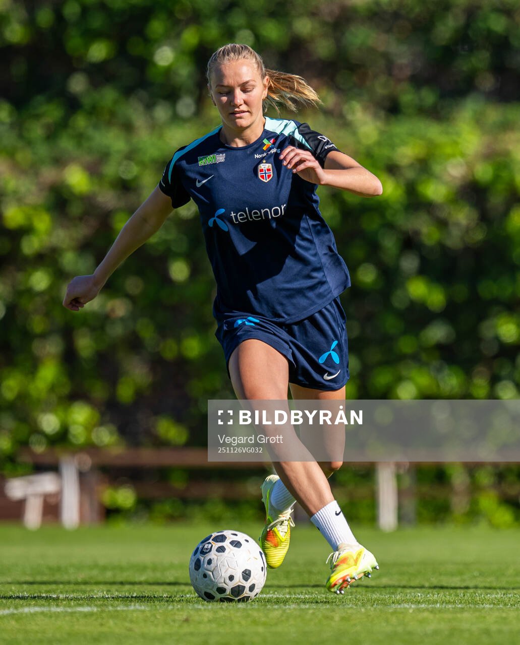 Frida Maanum of the Norwegian women's national football team