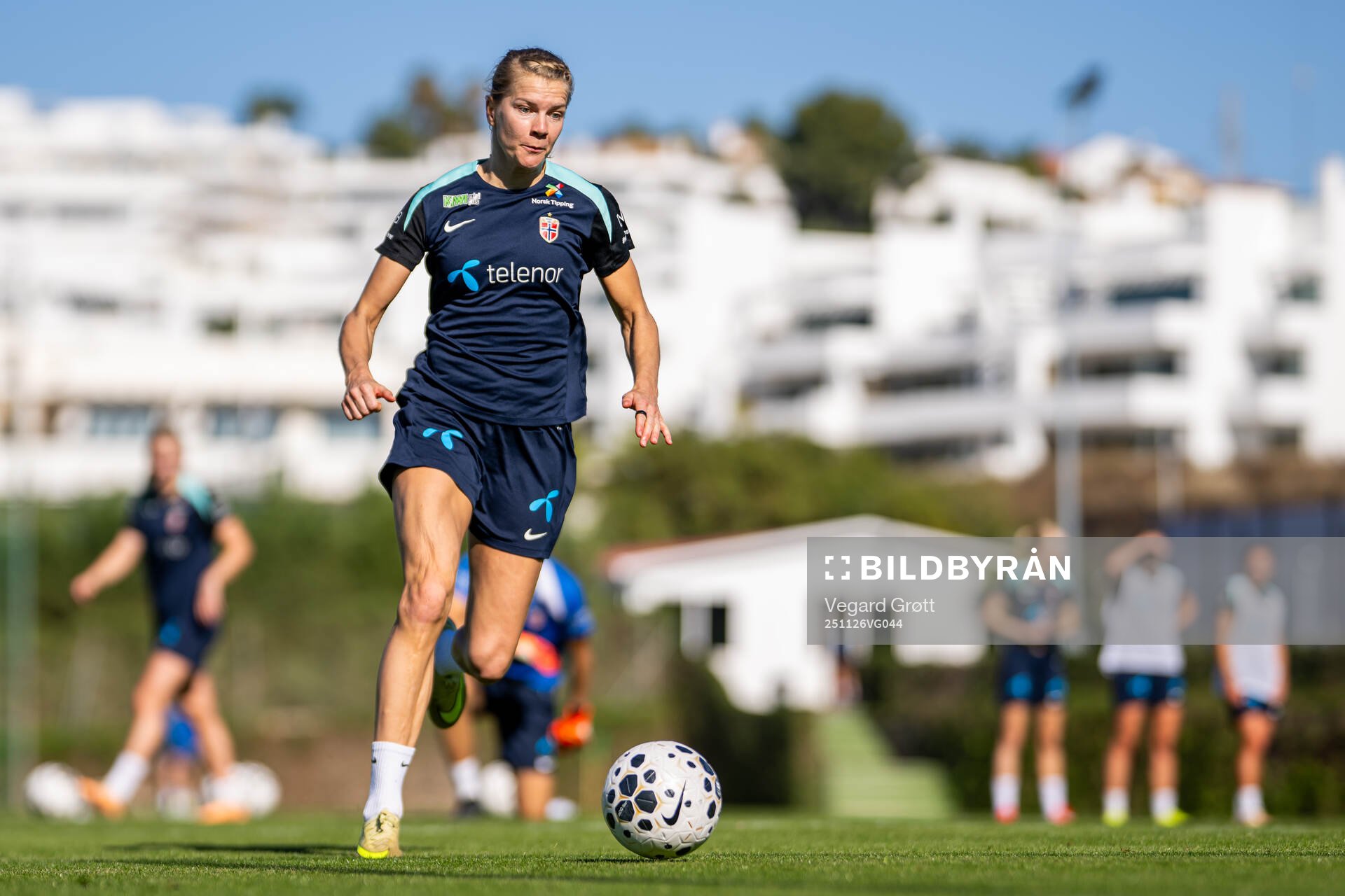 Ada Hegerberg of the Norwegian women's national football