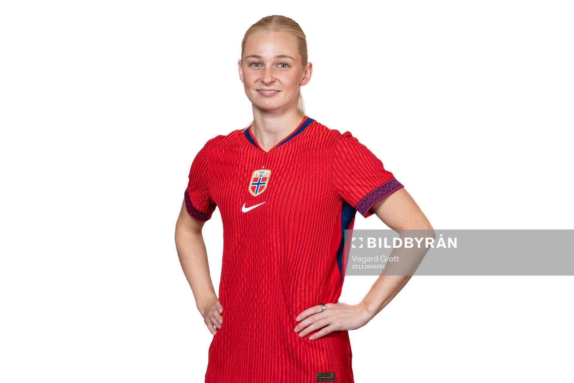 Emilie Joramo of the Norwegian women's national football