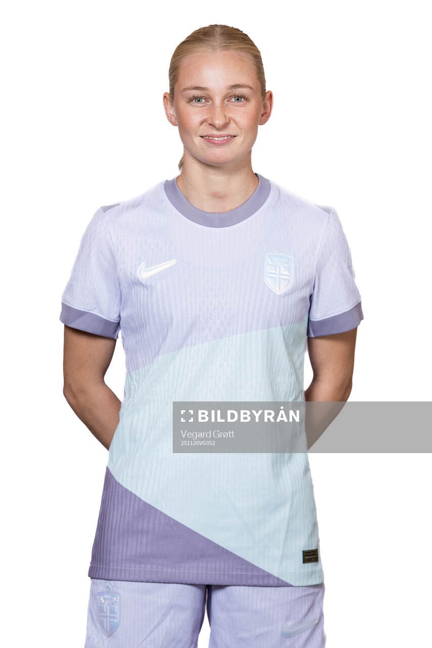 Emilie Joramo of the Norwegian women's national football