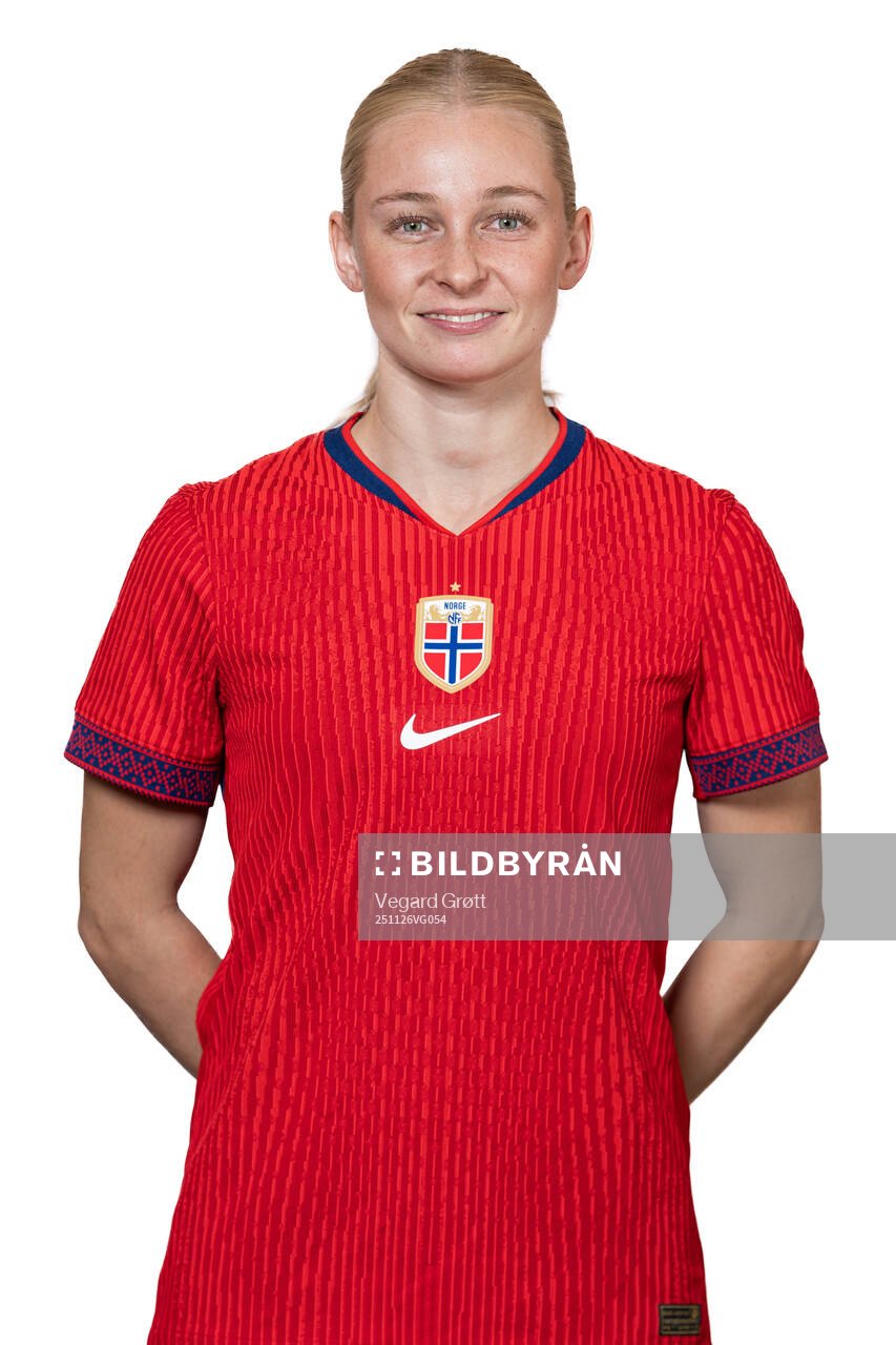 Emilie Joramo of the Norwegian women's national football
