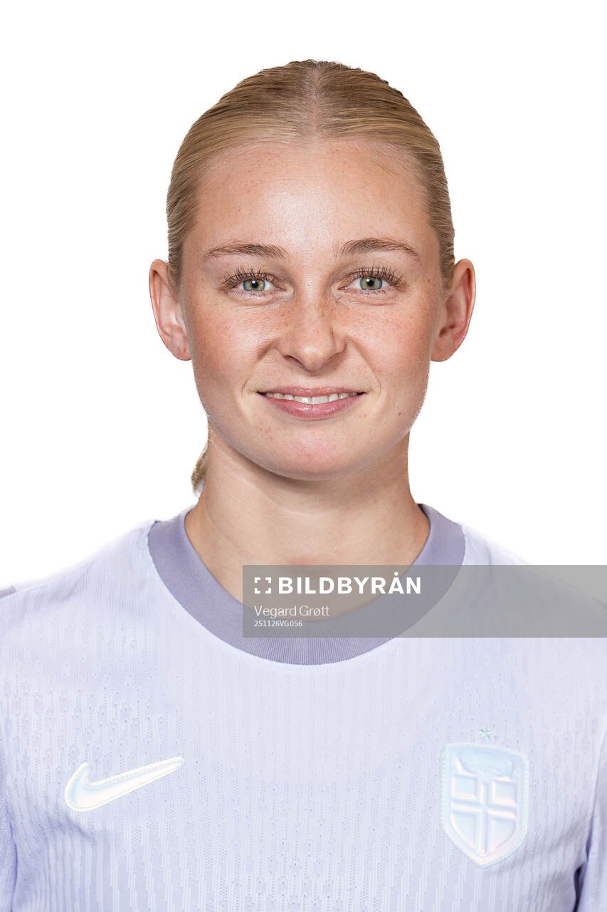 Emilie Joramo of the Norwegian women's national football