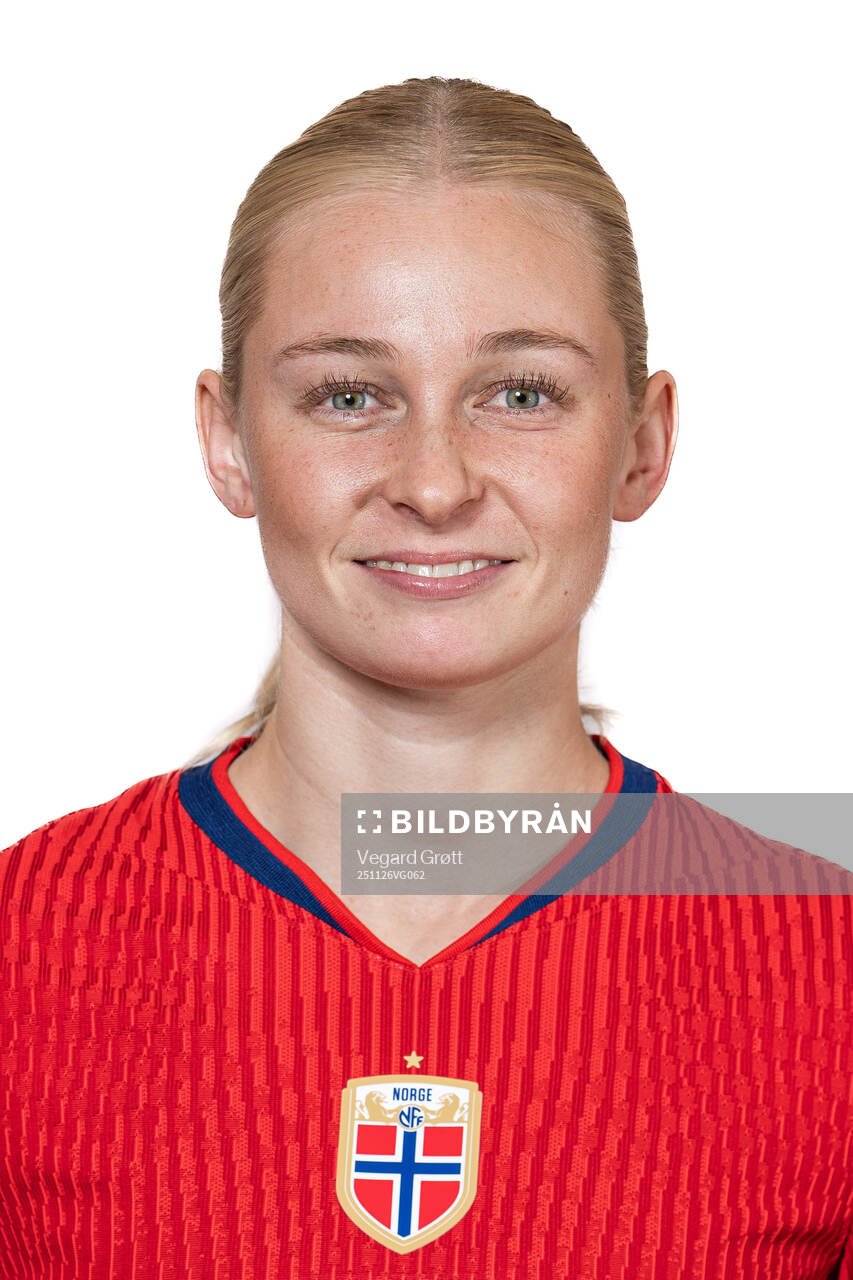 Emilie Joramo of the Norwegian women's national football