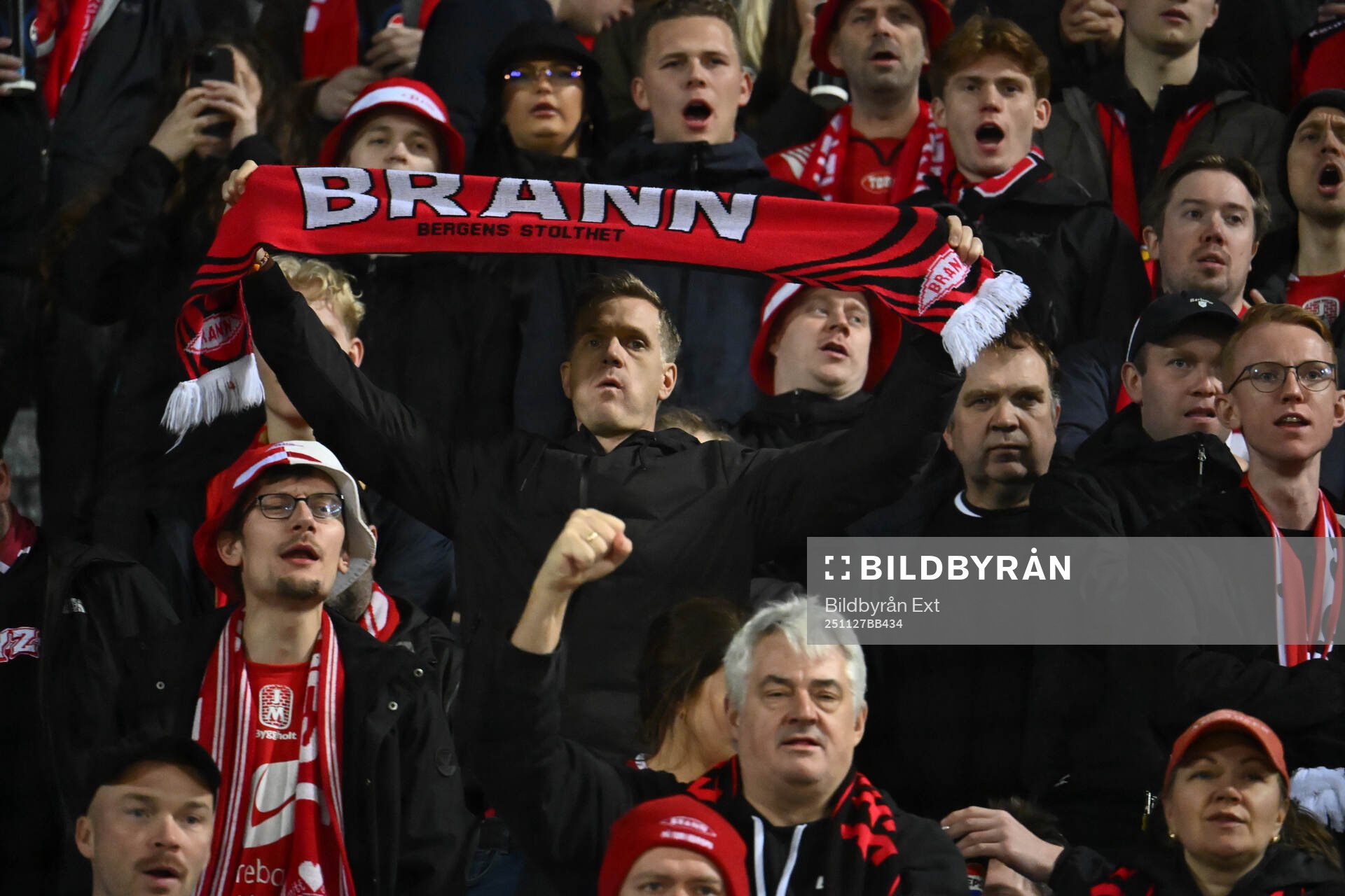 Fans of Brann