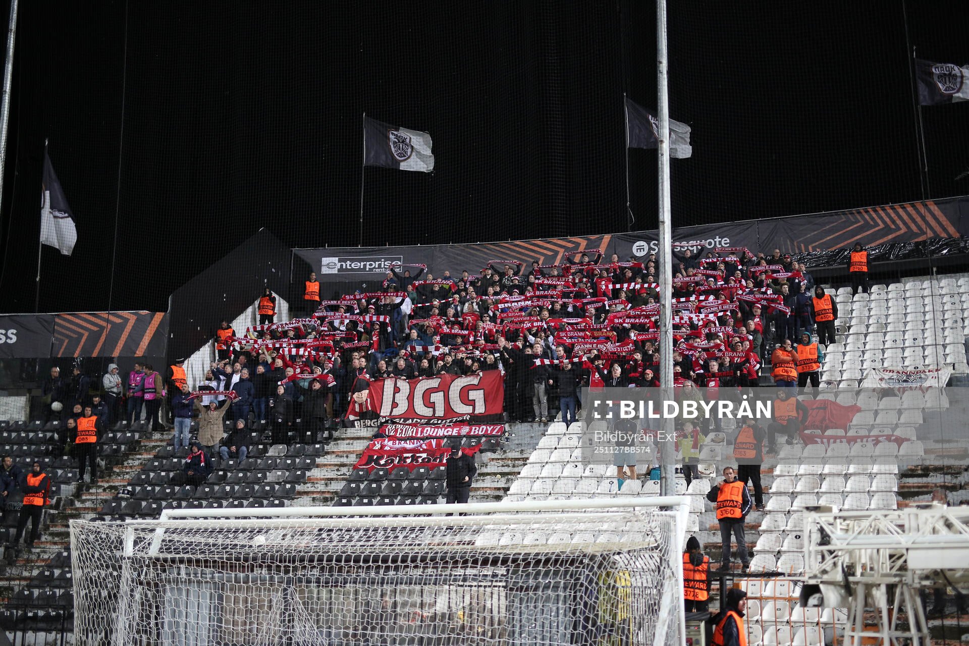 Fans of Brann