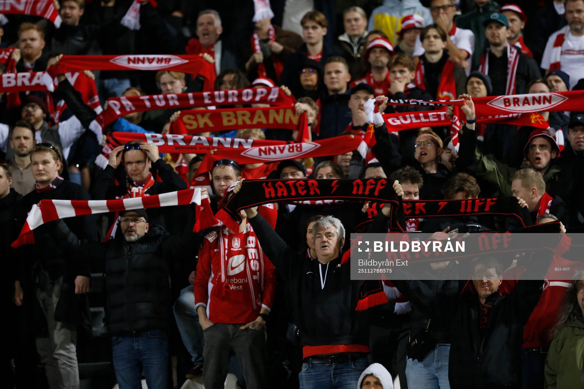 Fans of Brann