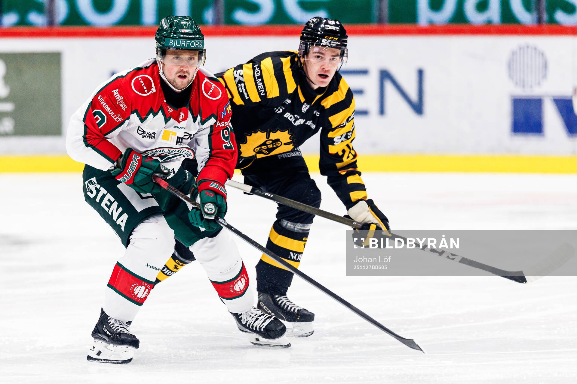 Frölundas Linus Weissbach och Skellefteås Pontus Johansson