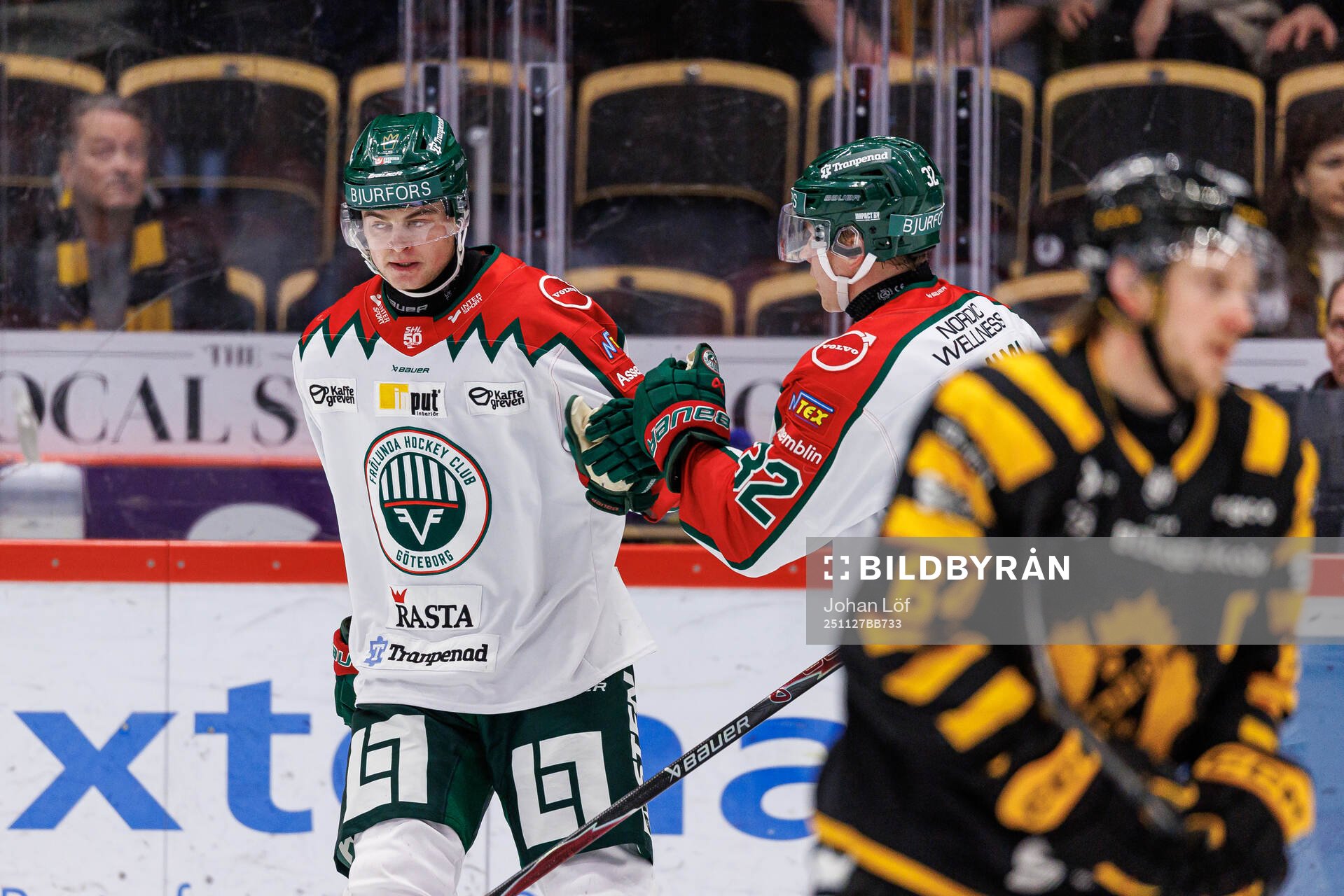 Frölundas Filip Cederqvist jublar