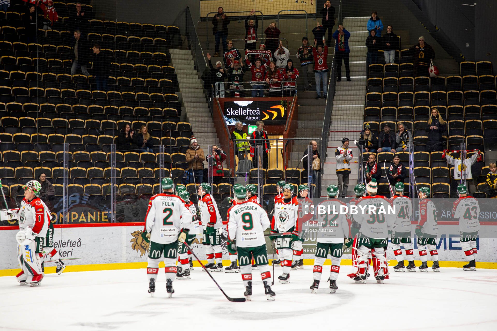 Frölunda tackar klacken