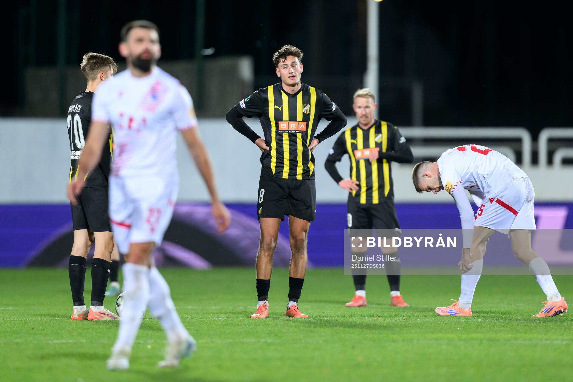 Silas Andersen of Häcken looks dejected