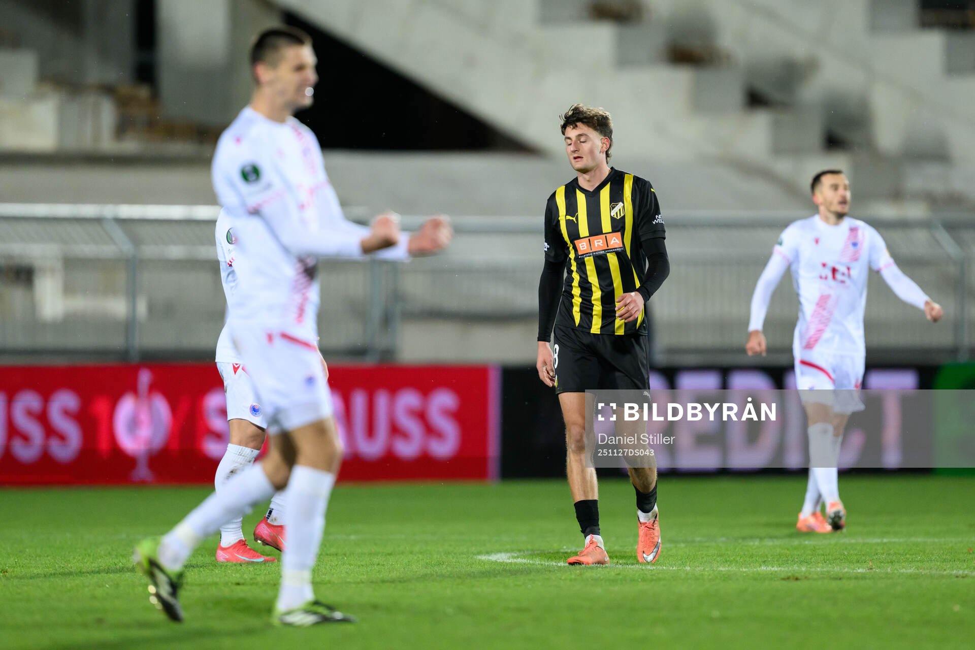 Silas Andersen of Häcken looks dejected