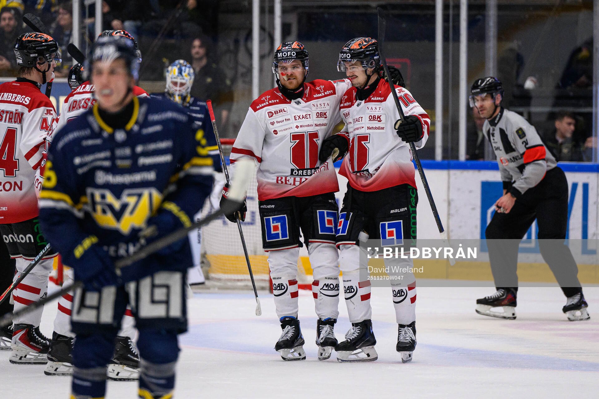 Örebros Sampo Ranta jublar
