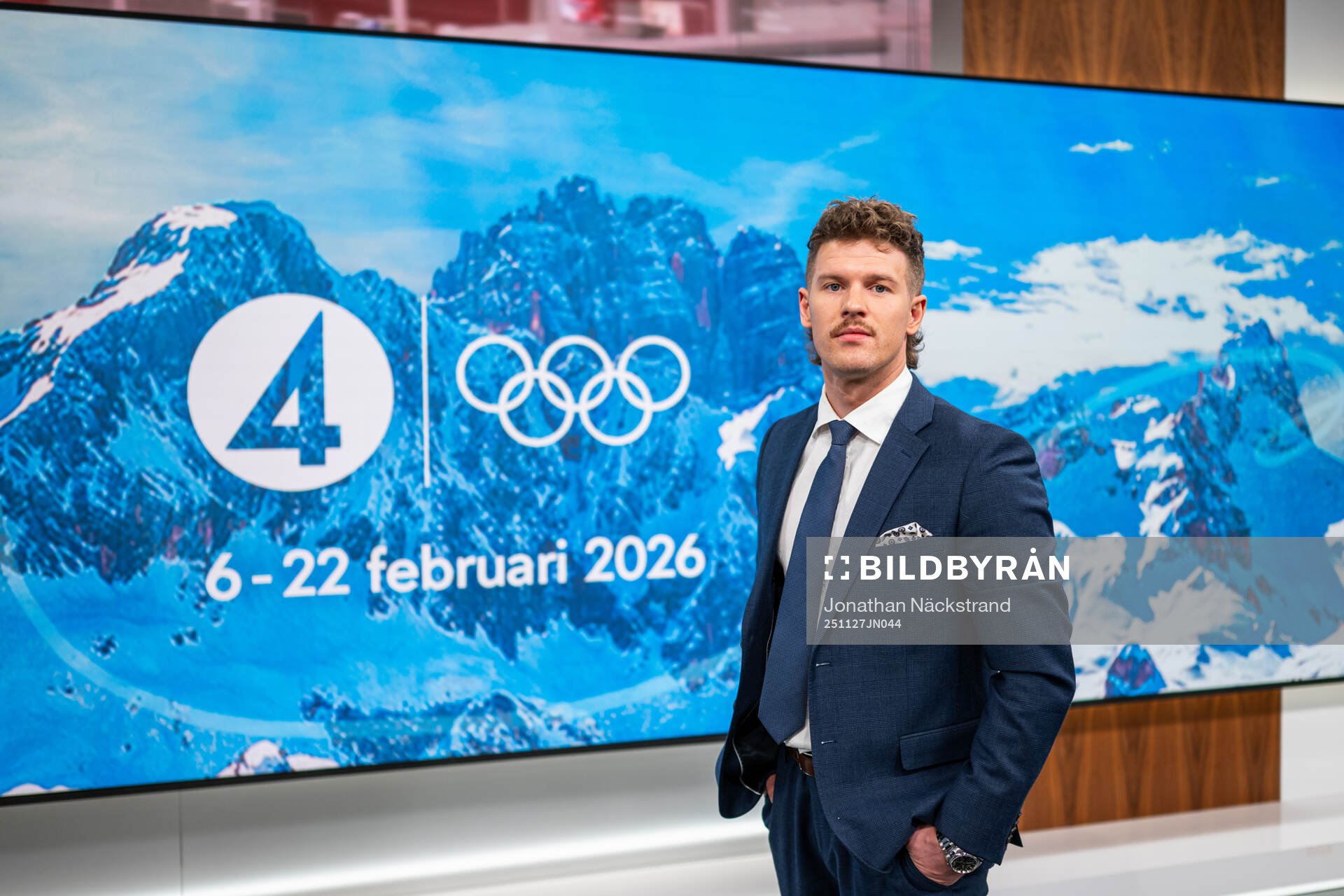 s kommentator, reporter och expert Adam Johansson, ishockey