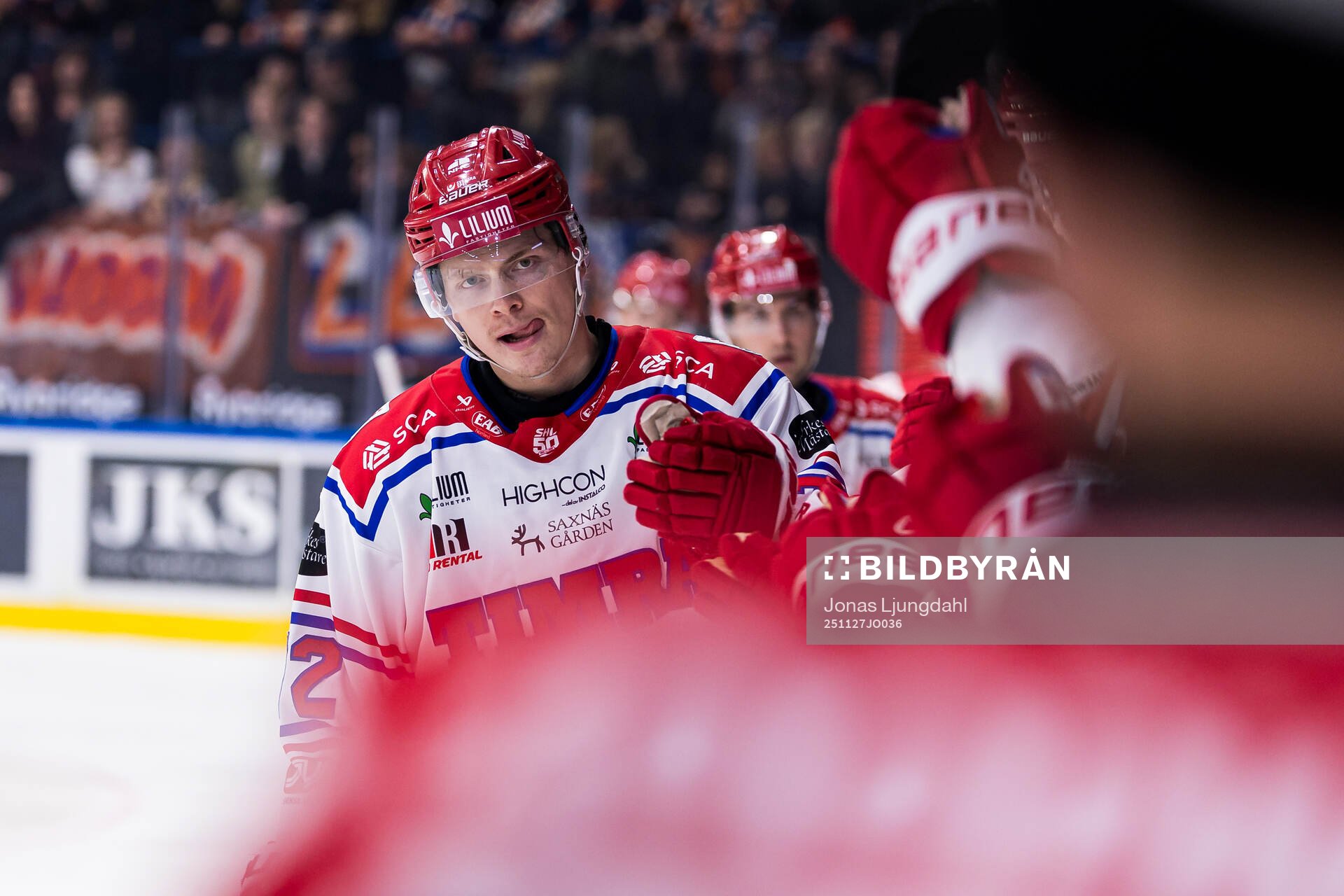 Timrås Erik Walli Walterholm jublar