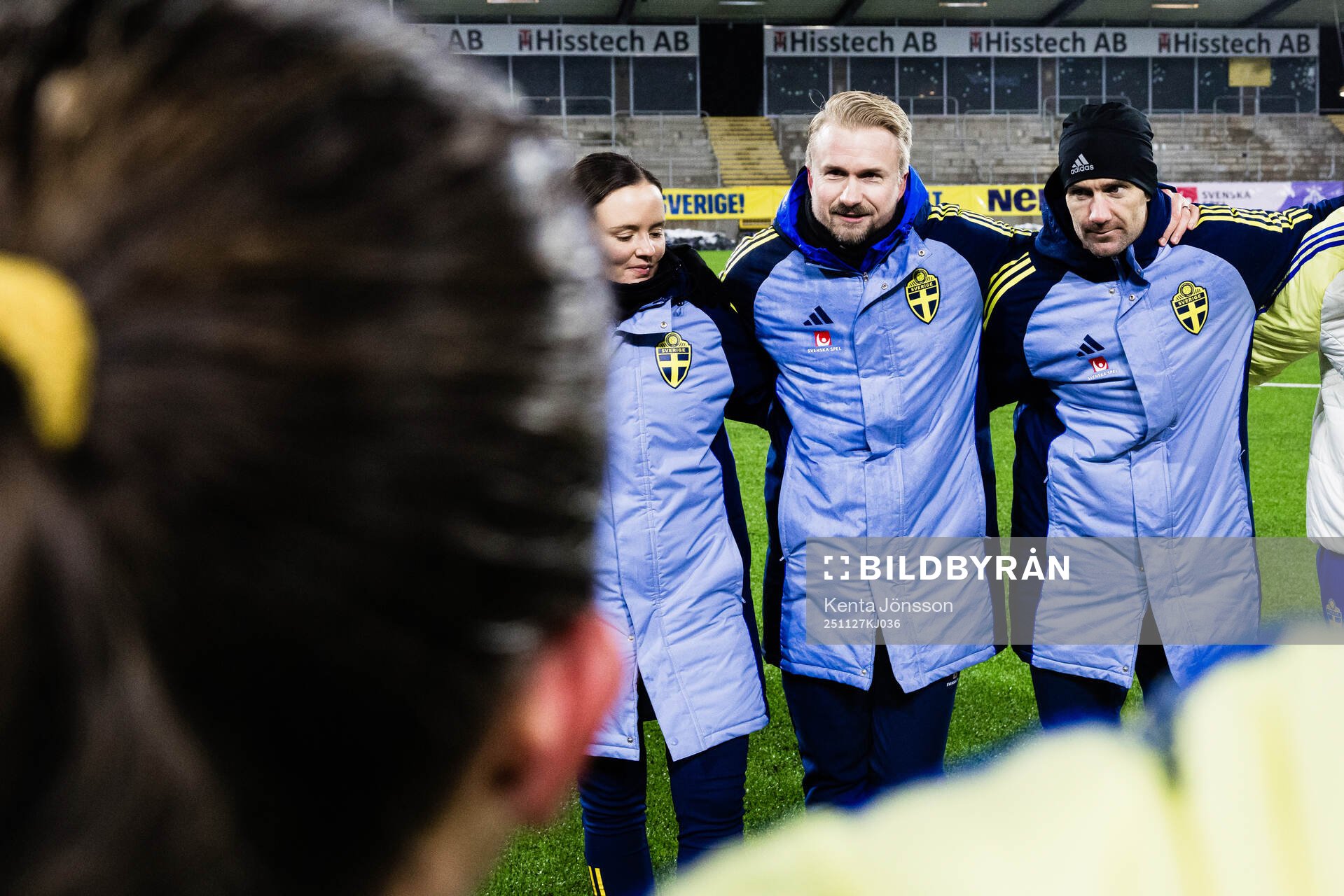 Head coach Pierre Fondin of Sweden