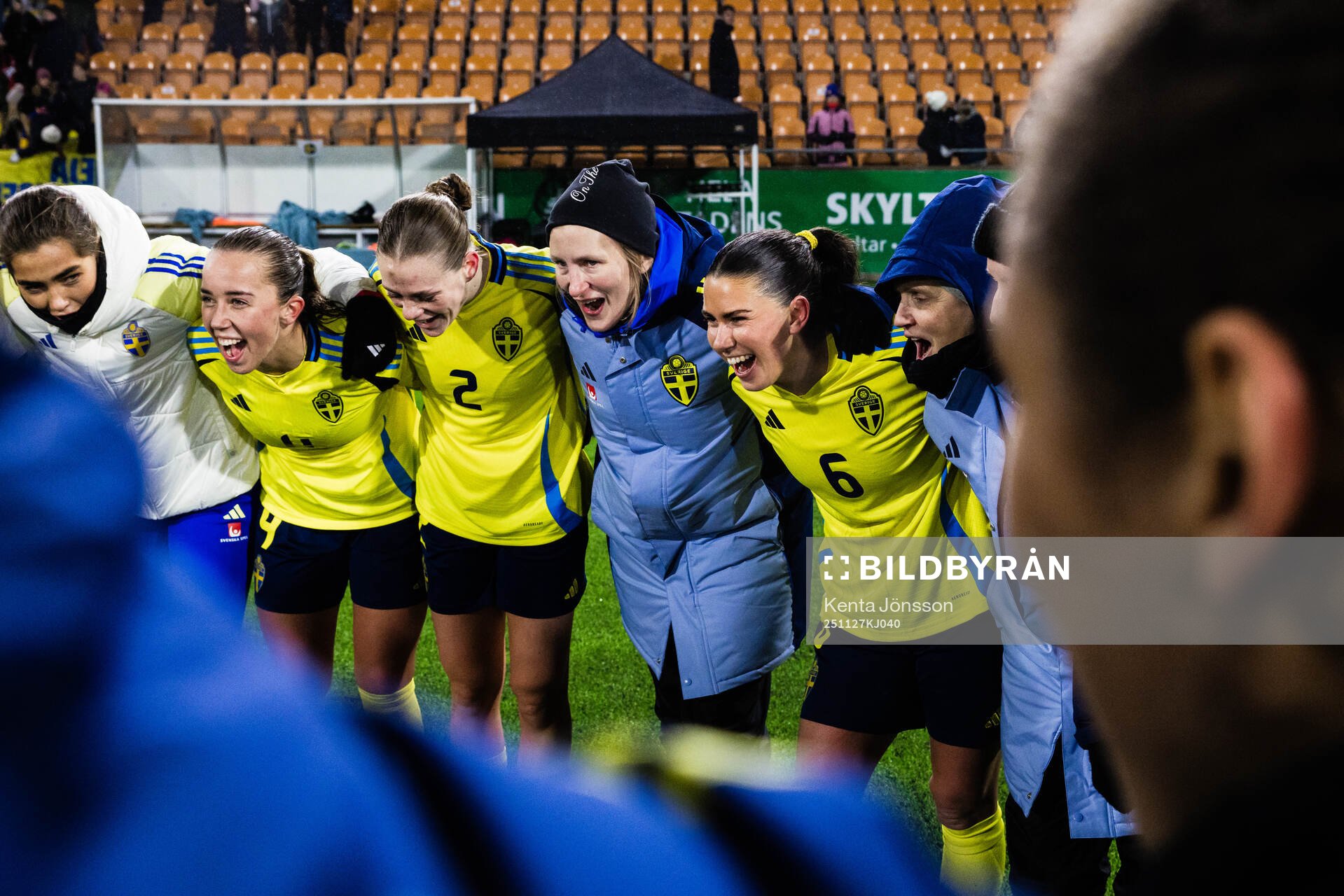 Athinna Persson Lundgrenm, Sofia Reidy and Emilia Pelgander
