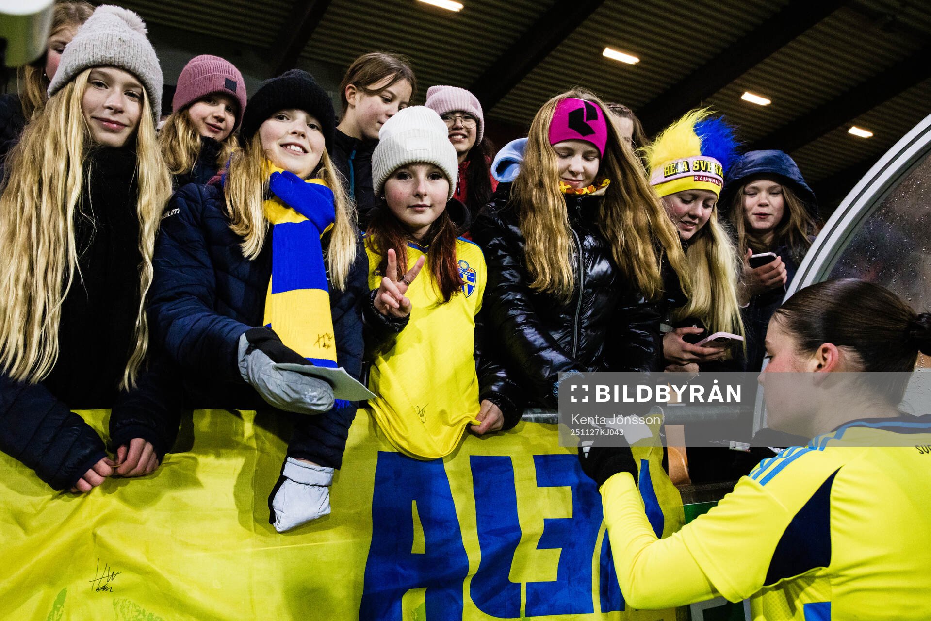 Supporters of Sweden