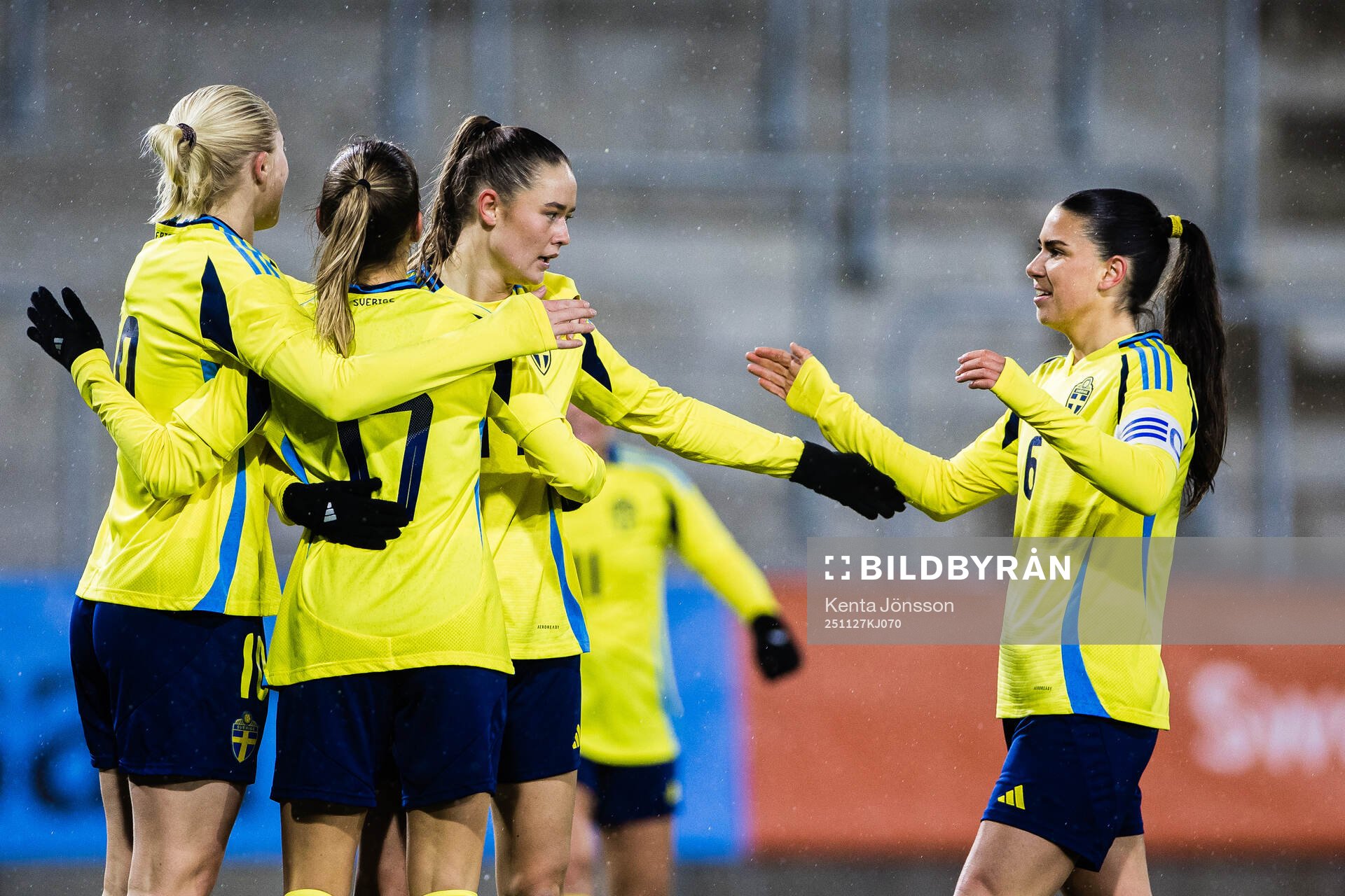 Sara Eriksson, Wilma Leidhammar, Svea Rehnberg and Emilia