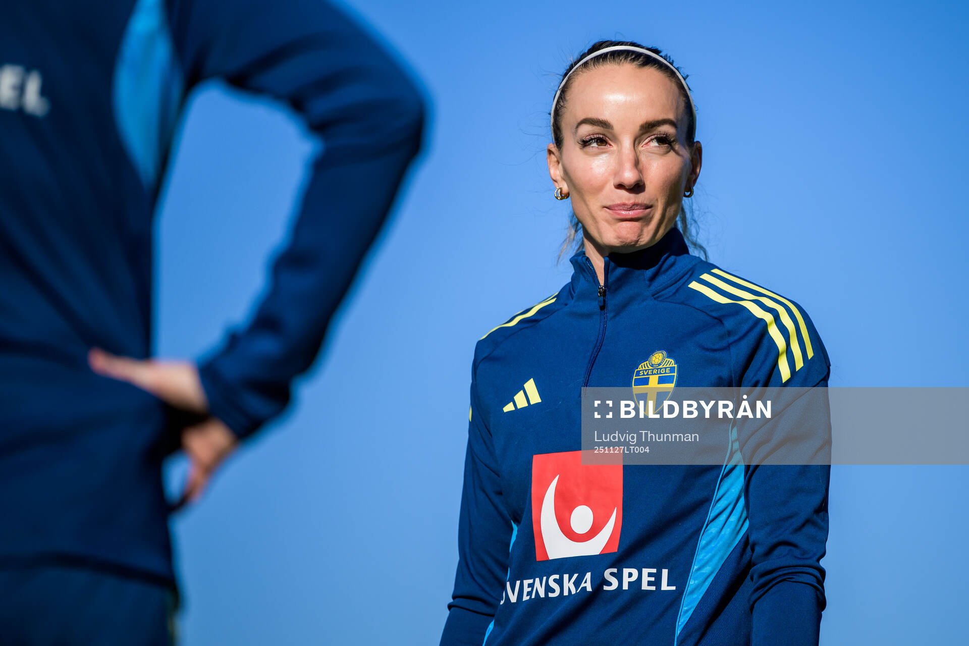 Kosovare Asllani of the women's national football team of