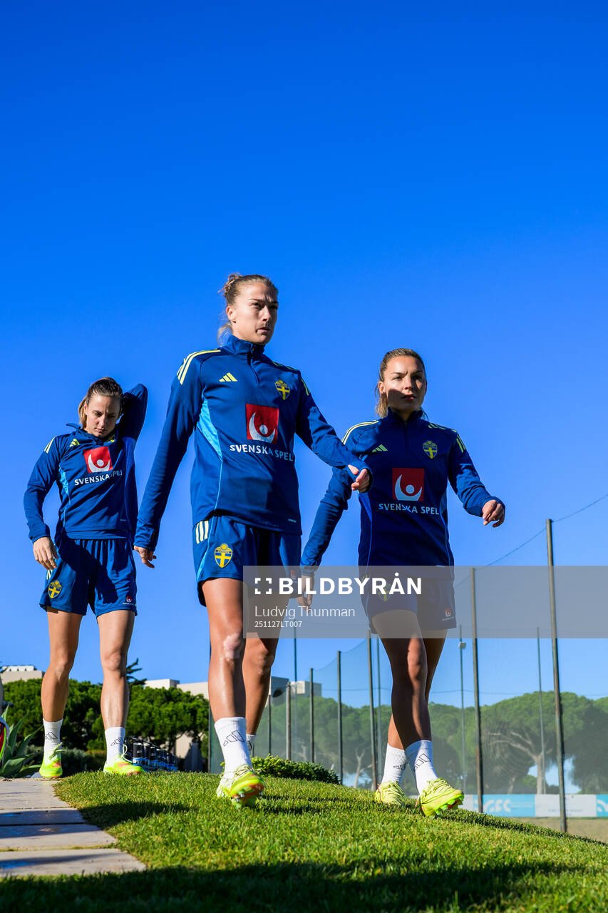 Nathalie Björn, Filippa Angeldahl and Johanna Rytting