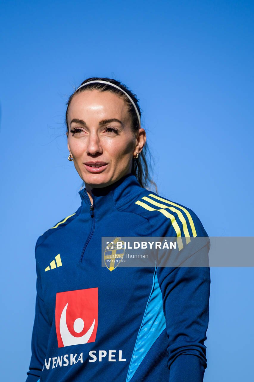 Kosovare Asllani of the women's national football team of